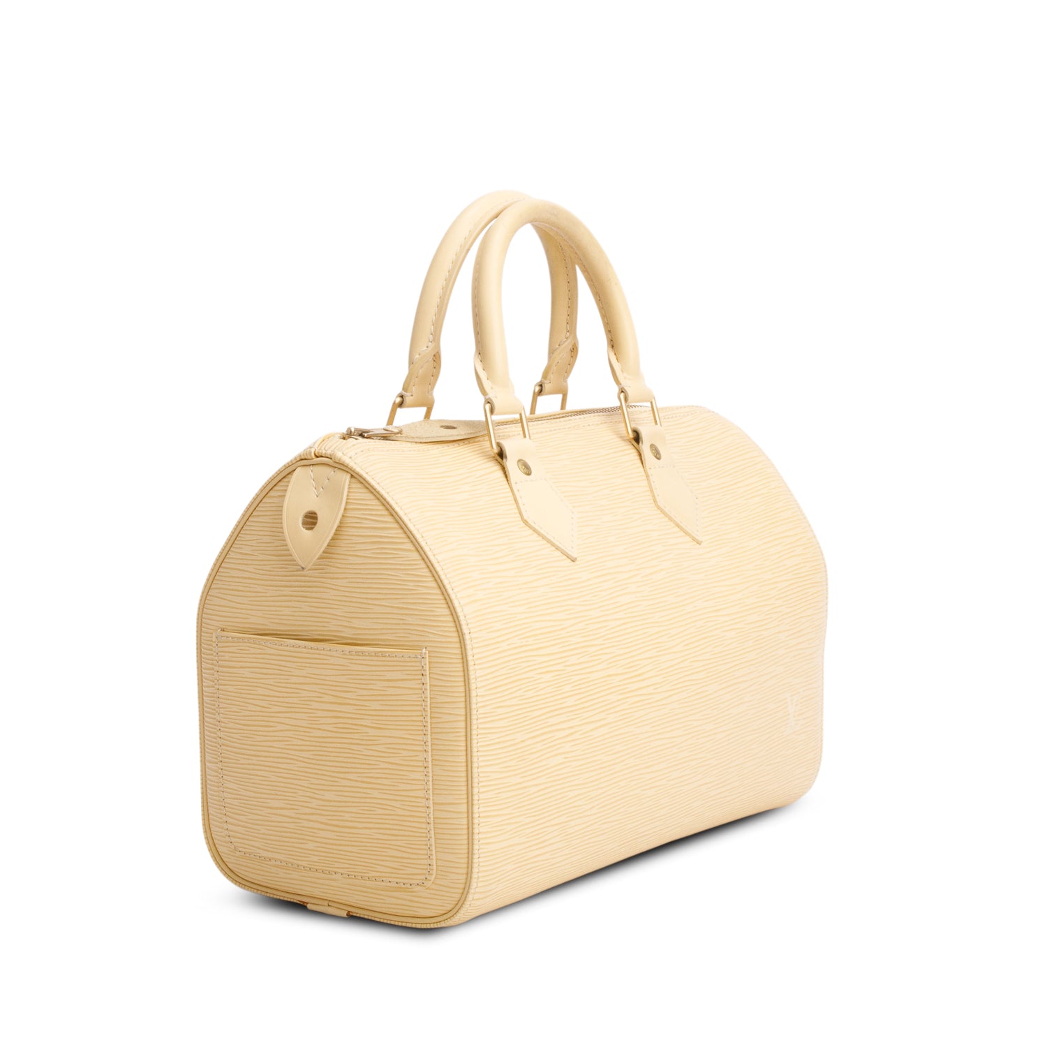 Louis Vuitton Yellow Epi Leather Speedy 30