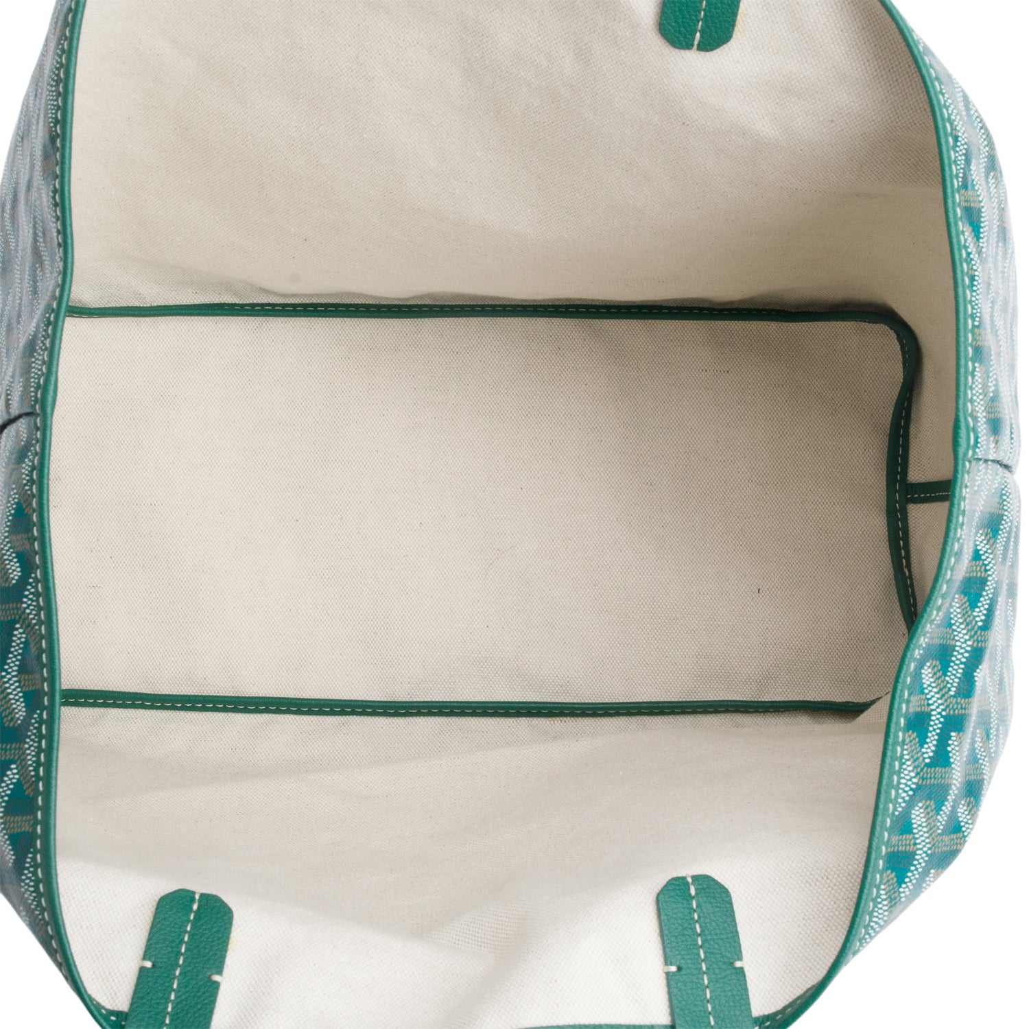 Goyard 2023 Green Saint Louis PM w/ Pouch