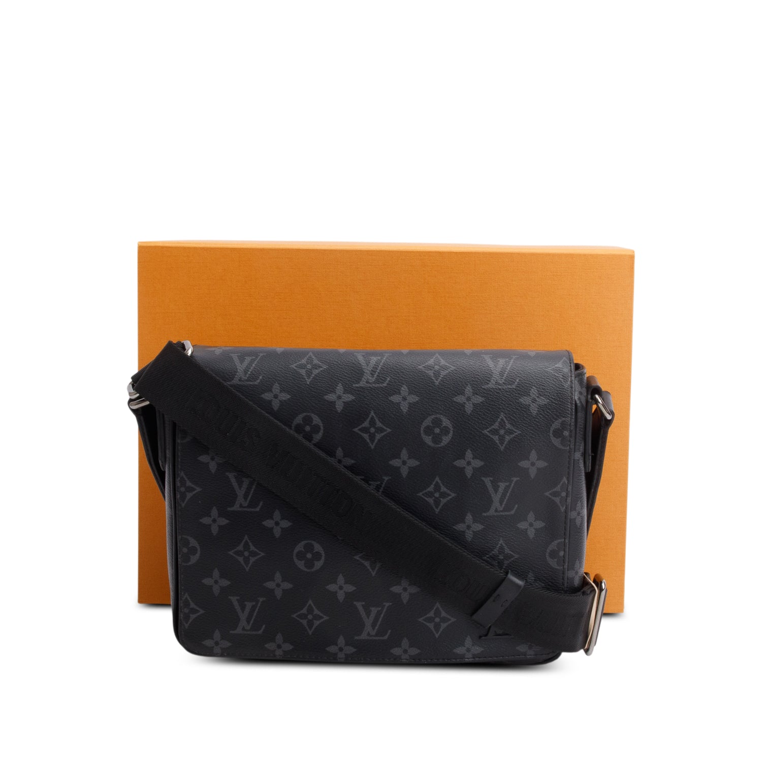 Louis Vuitton 2023 Monogram Eclipse District PM w/ Box & Receipt
