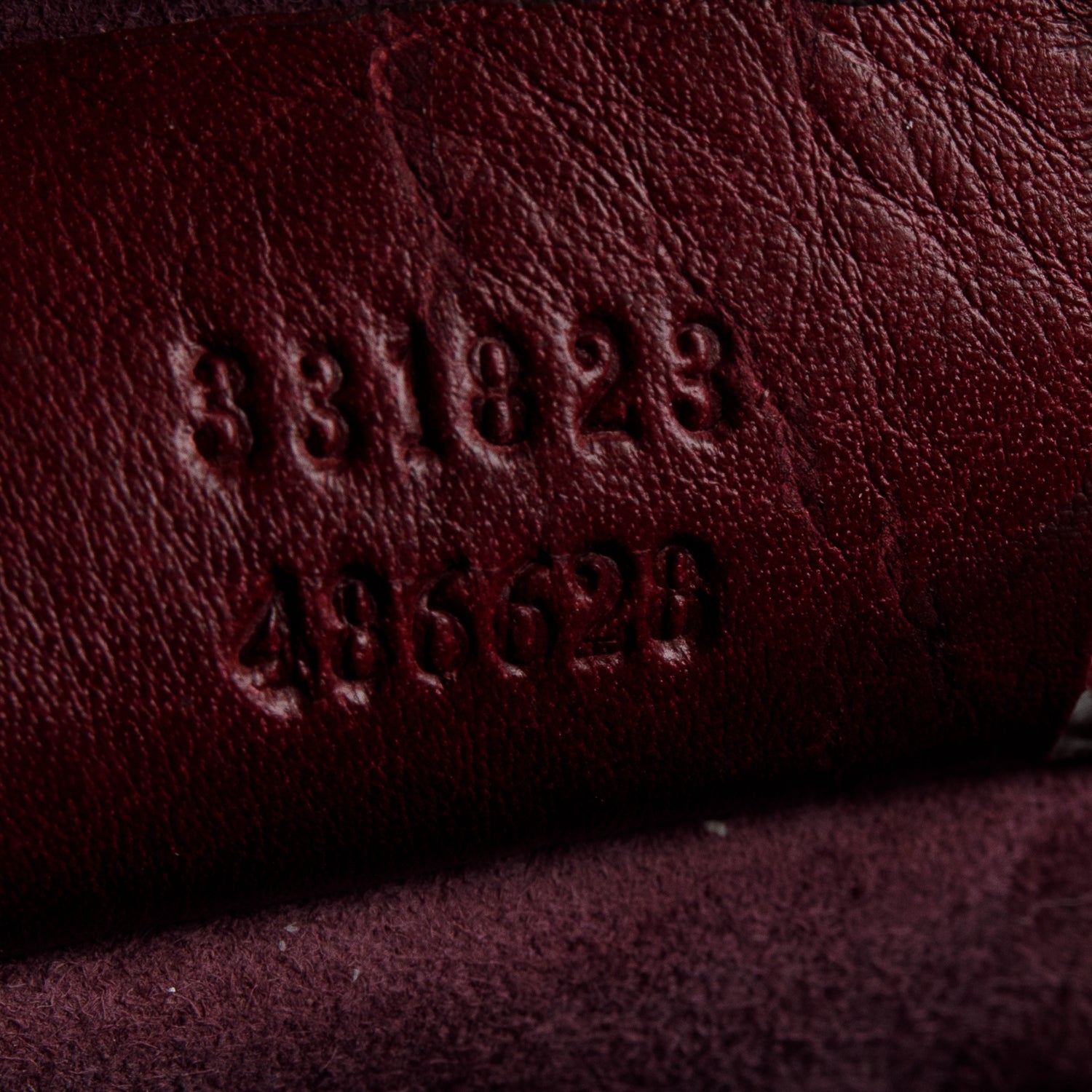 Gucci Purple Regent Calfskin Lady Lock Briefcase Clutch