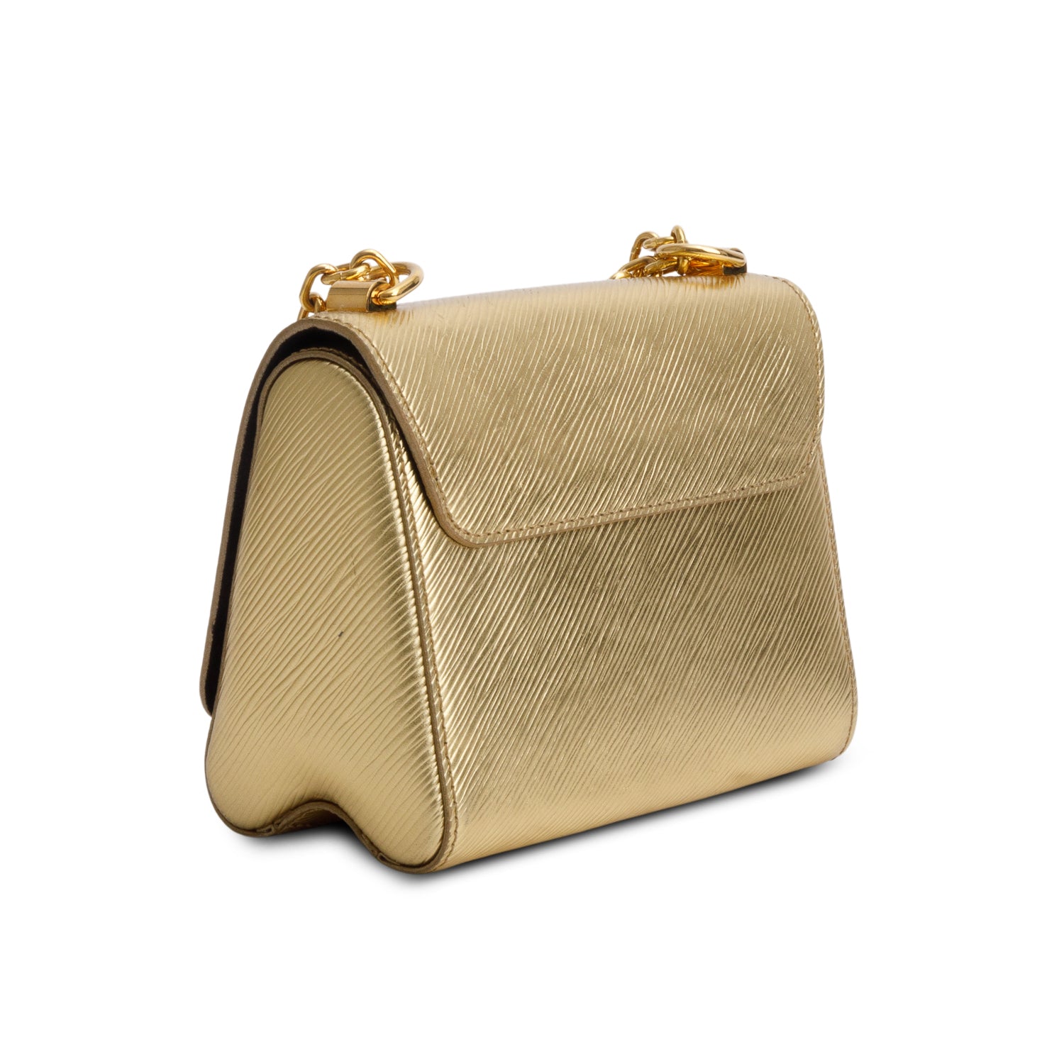 Louis Vuitton Gold Epi Leather Twist PM Shoulder Bag