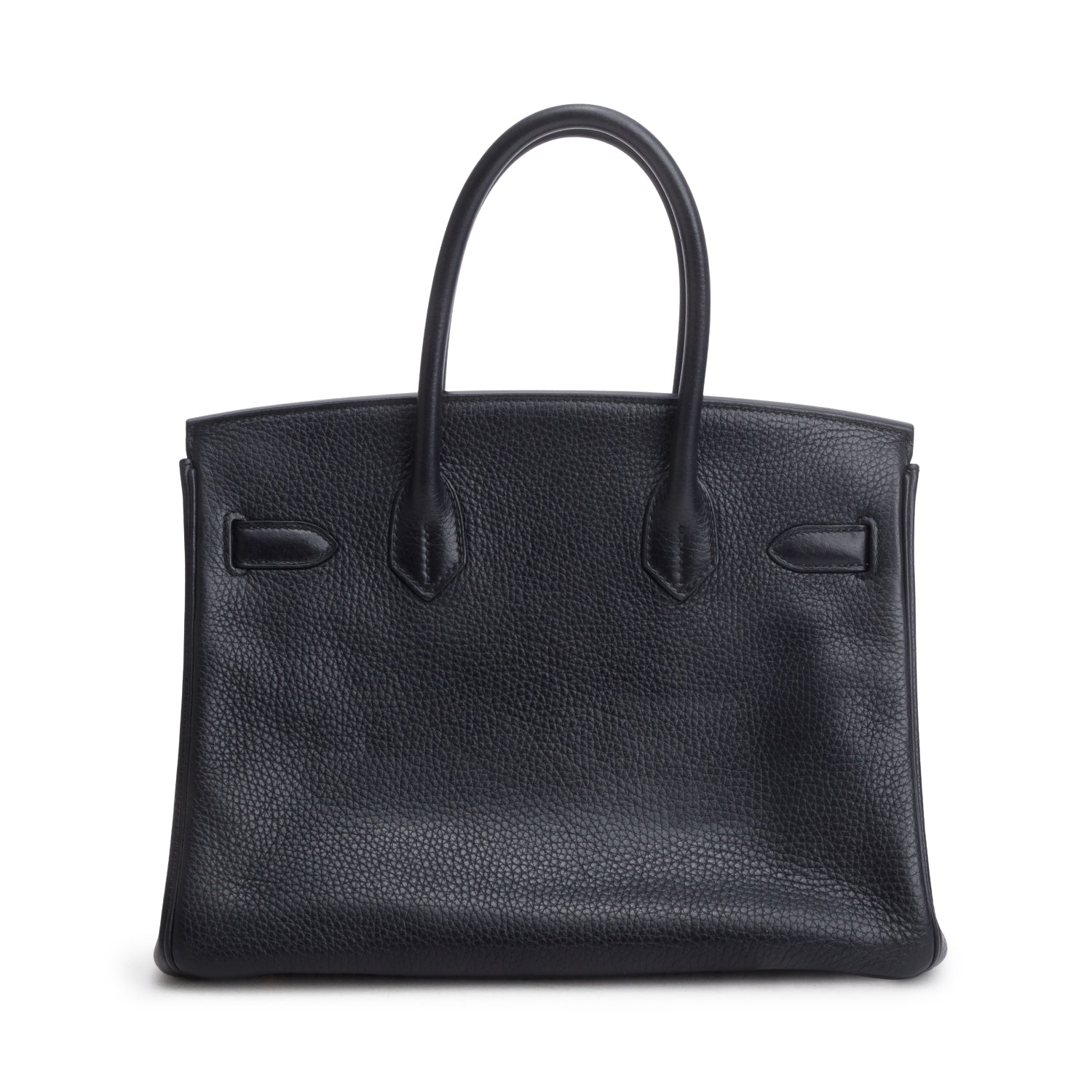 Hermes Black Taurillon Clemence Birkin 30