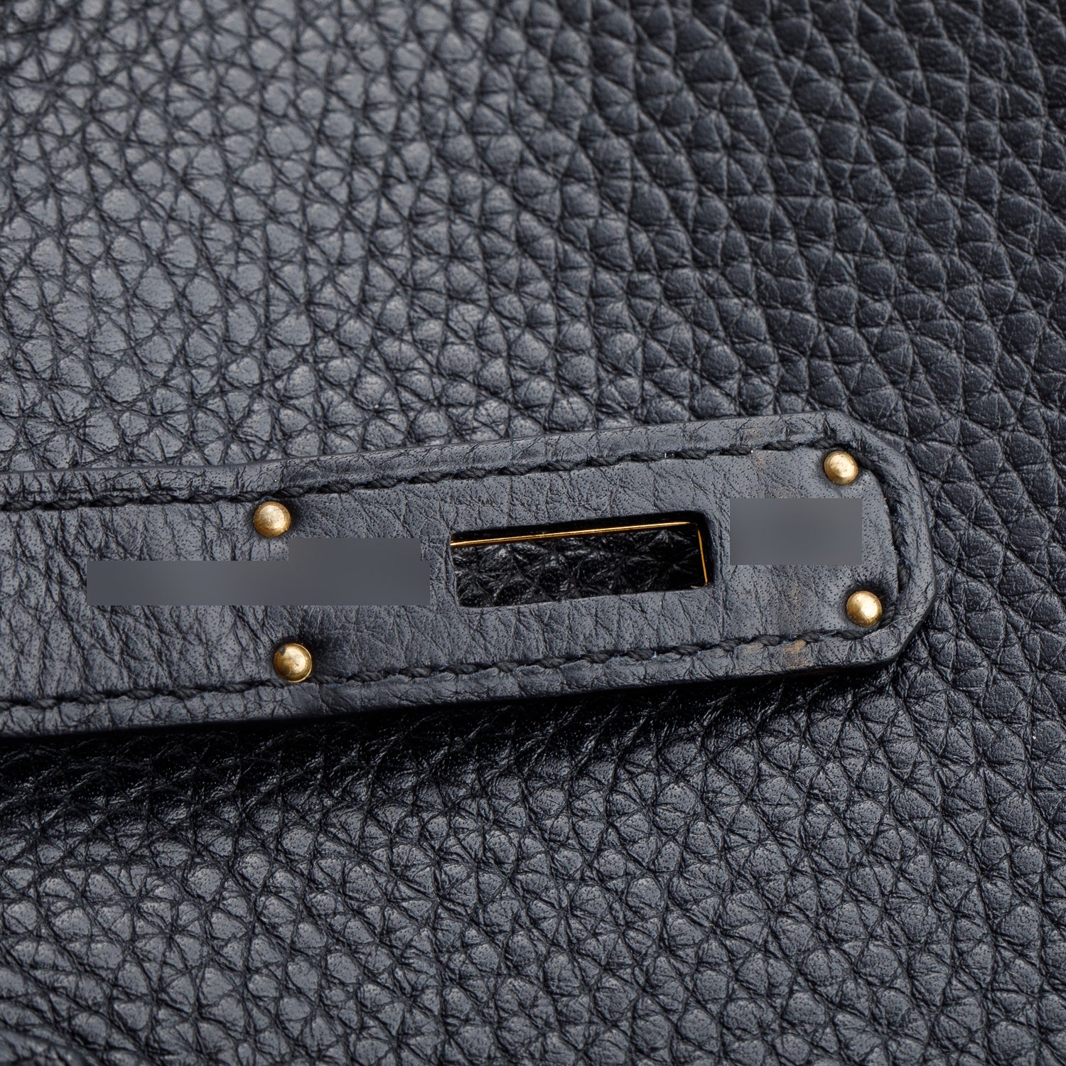 Hermes Black Taurillon Clemence Birkin 30