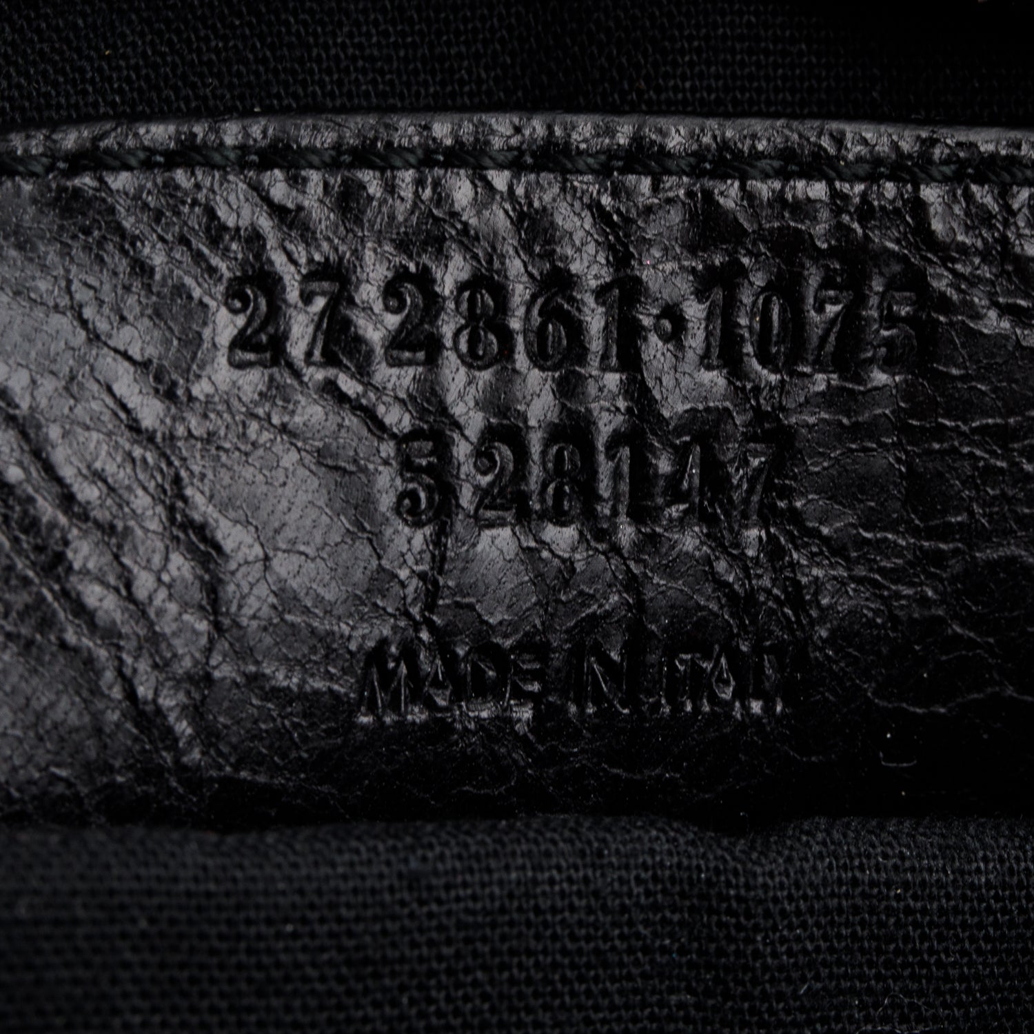 Balenciaga Lambskin Motocross Classic Reporter Bag