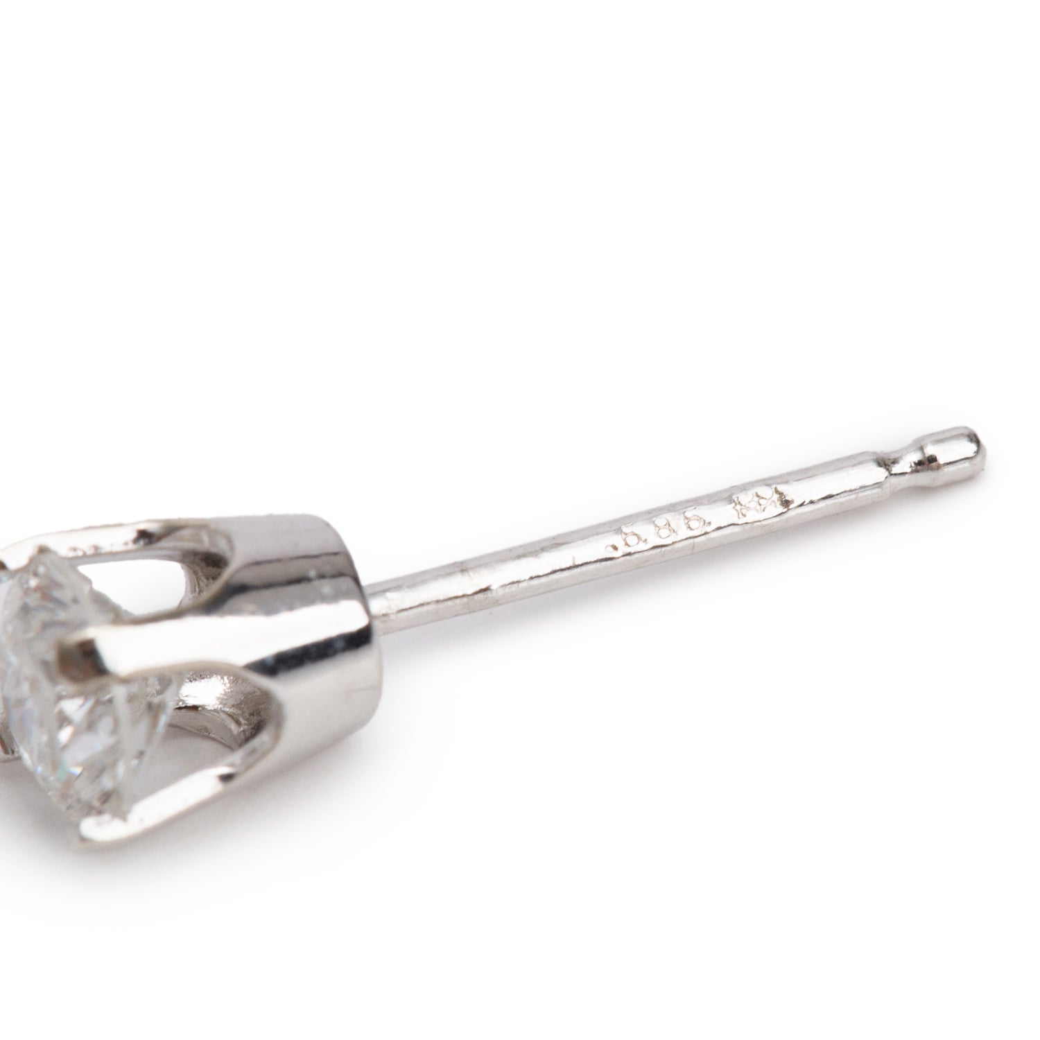 14k White Gold 0.50 tcw. Diamond Stud Earrings