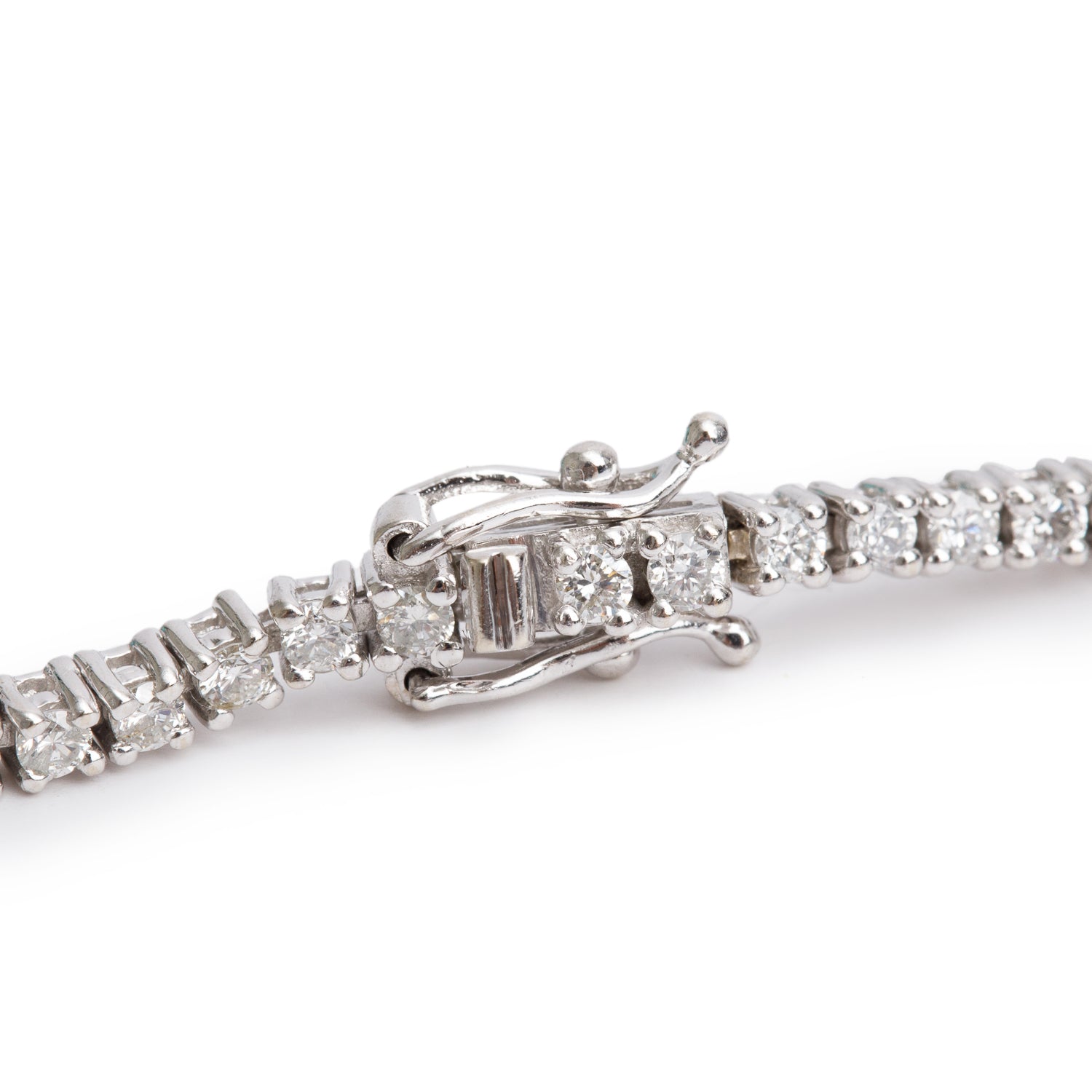 14k White Gold 2.00 tcw. Diamond Tennis Bracelet