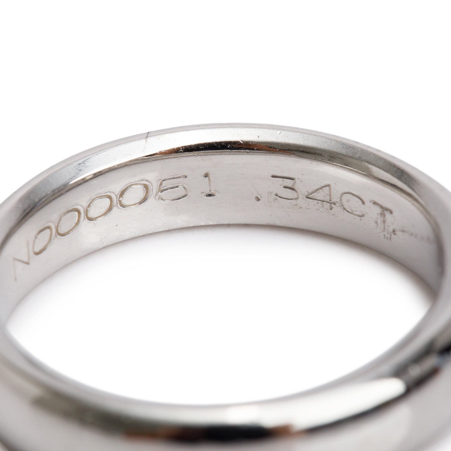 Tiffany & Co. Platinum 0.34 ct. Diamond Etoile Engagement Ring, Size 5