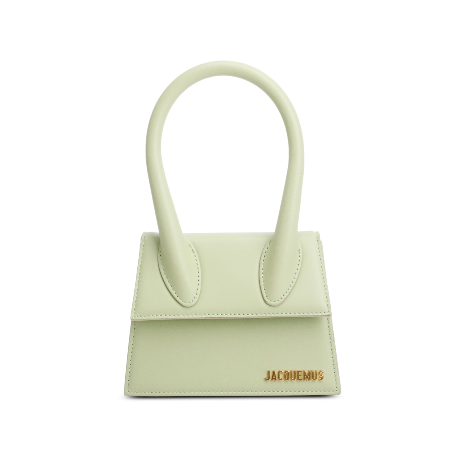Jacquemus Green Smooth Calfskin Le Chiquito Moyen w/ Strap