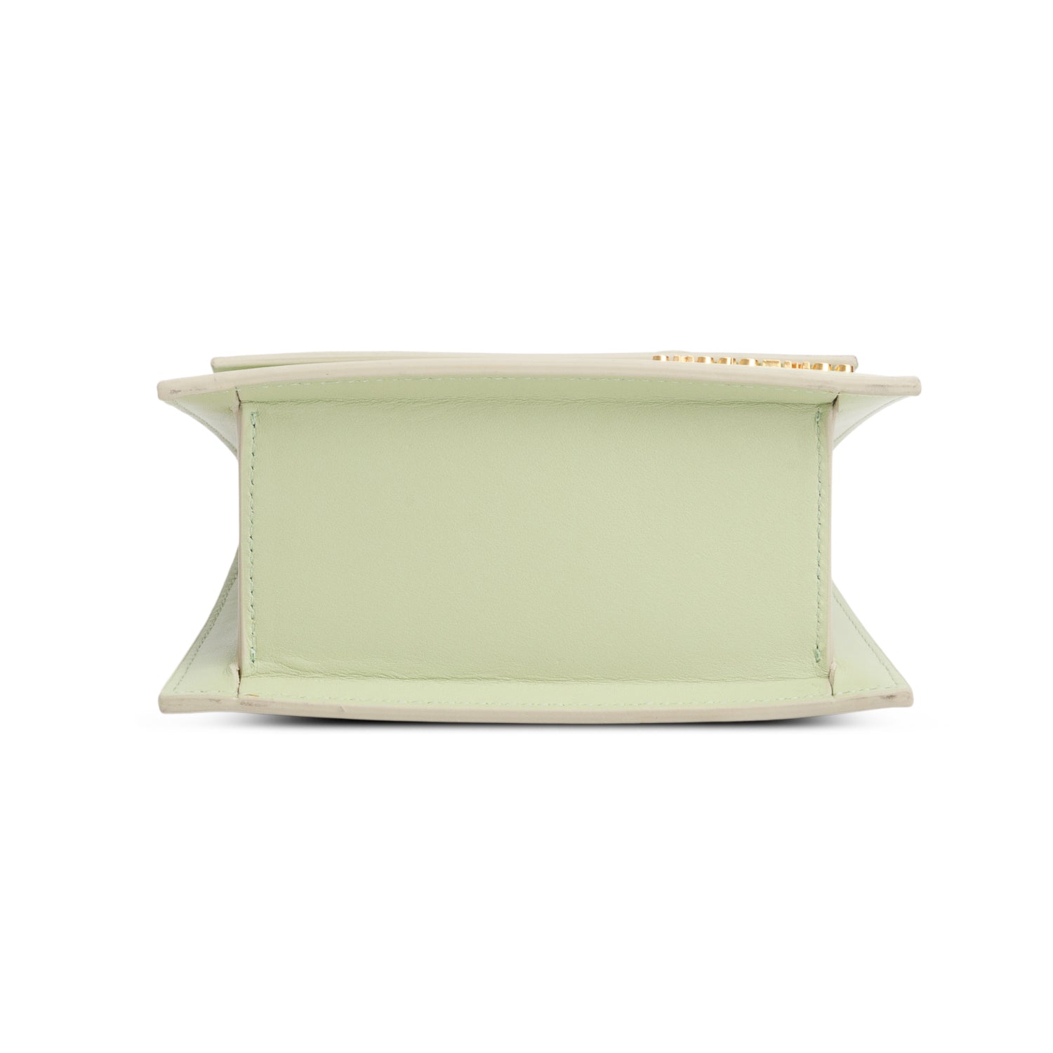 Jacquemus Green Smooth Calfskin Le Chiquito Moyen w/ Strap