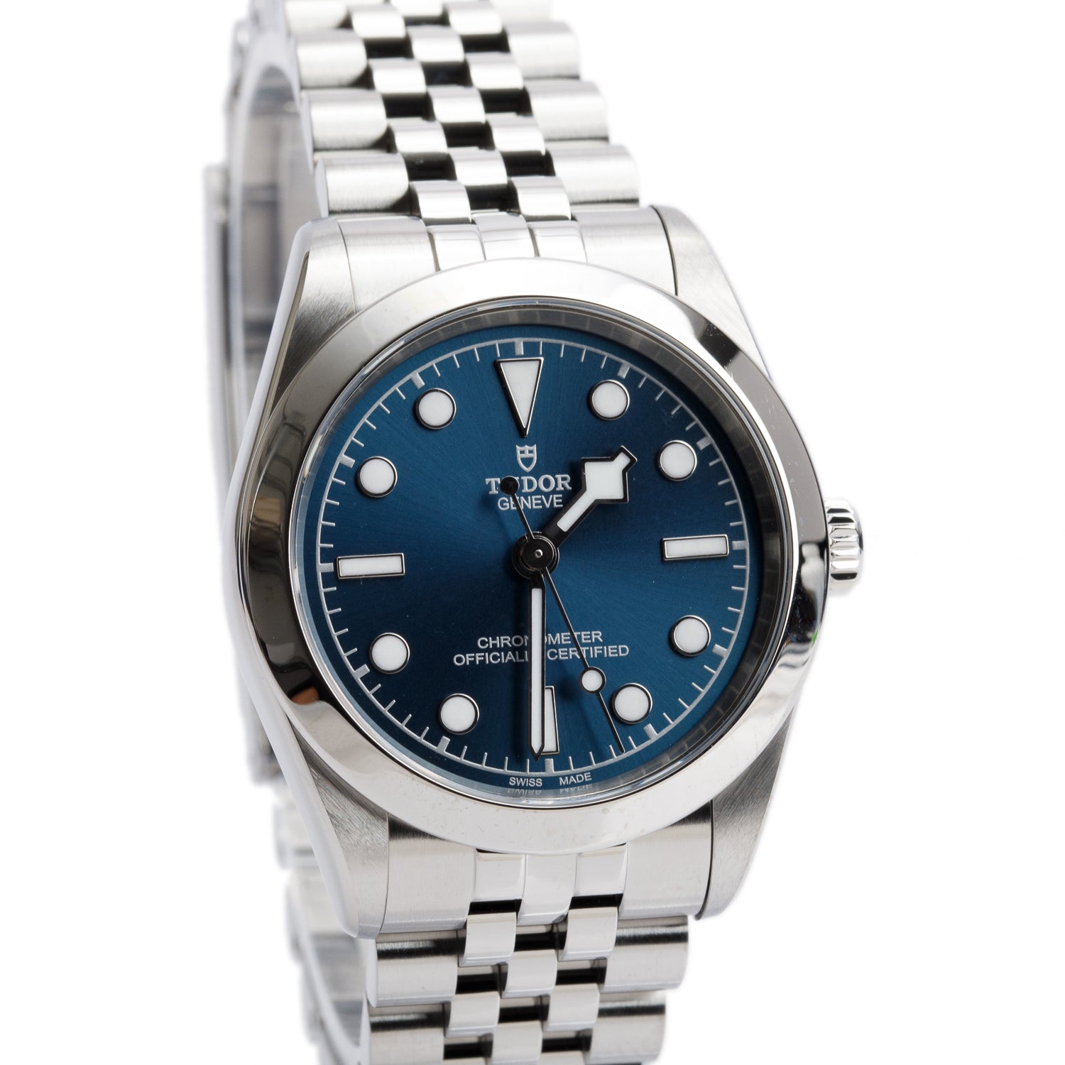 Tudor 2026 Stainless Steel Black Bay One 31 MM Automatic Watch Blue Dial 79600 w/ Box & Papers