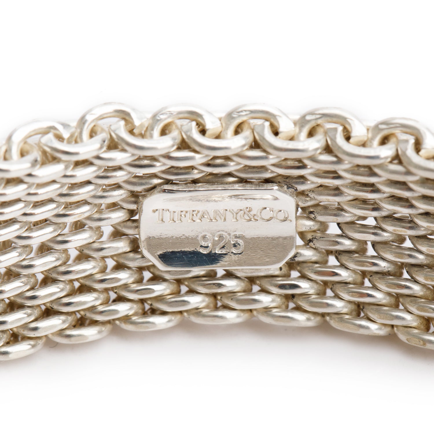 Tiffany & Co. Sterling Silver Somerset Bangle