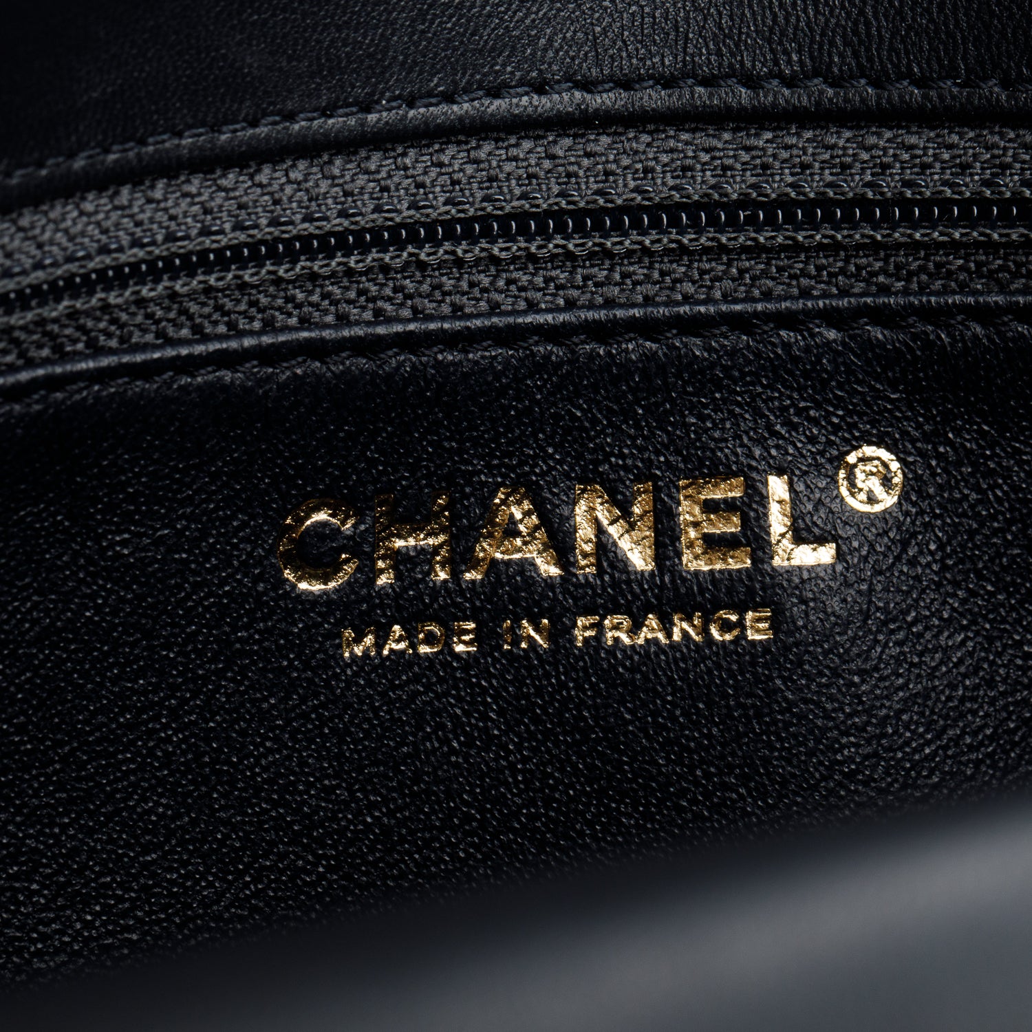Chanel Grey Black Lambskin Quilted Medium CC Chic Flap