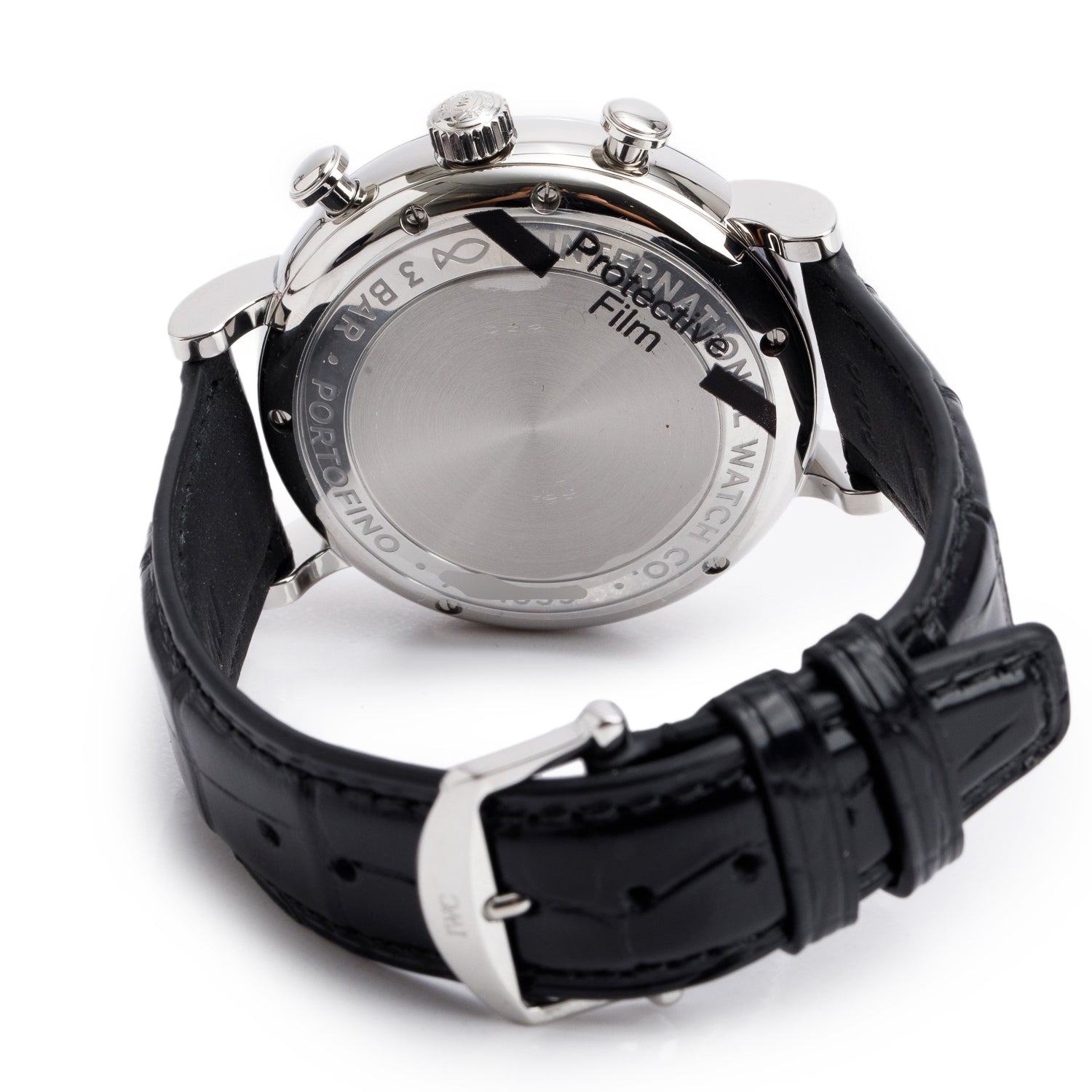 IWC Stainless Steel Portofinio 42 MM Chronograph Automatic Watch Silver Dial IW391031 w/ Box & Papers
