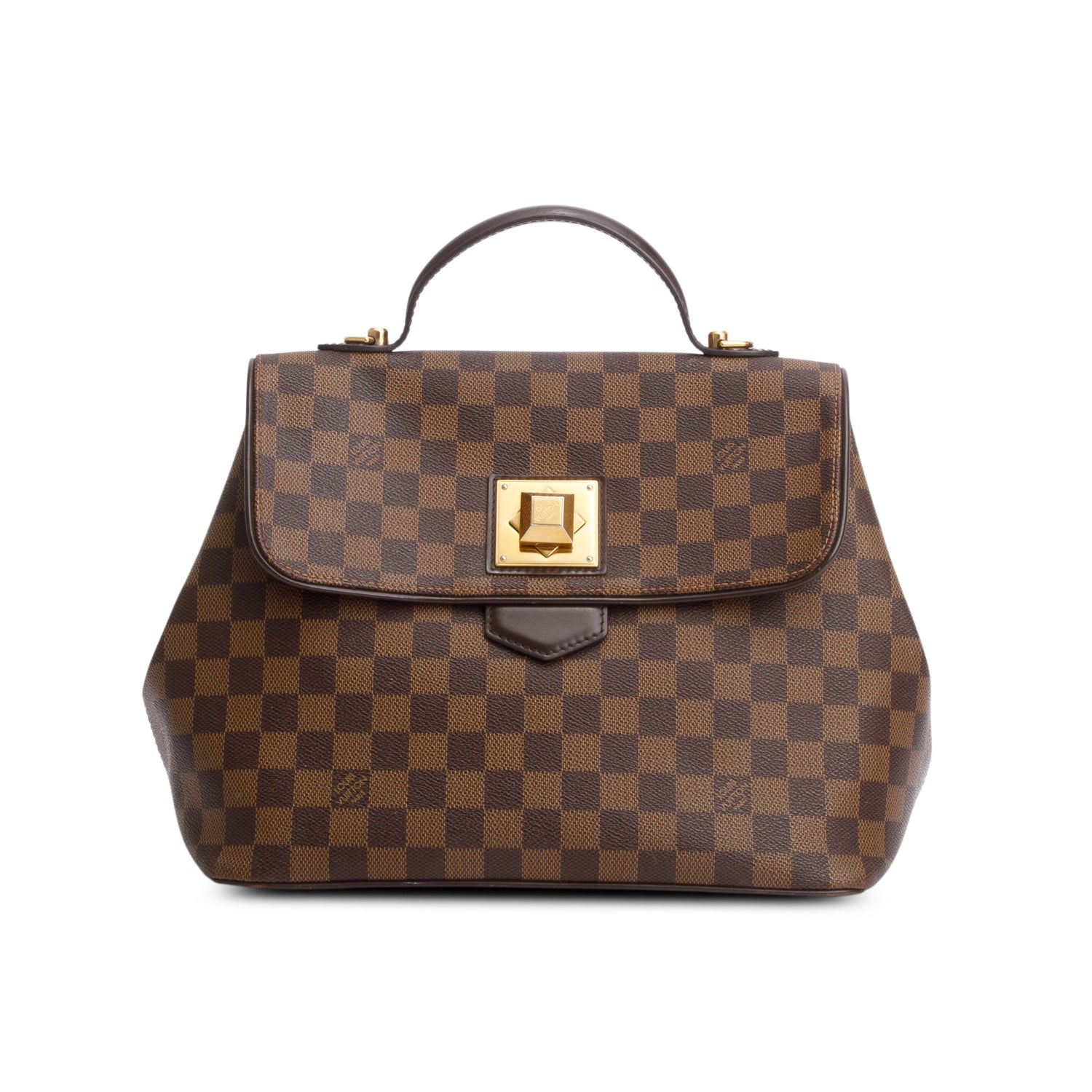 Louis Vuitton Damier Ebene Bergamo MM w/ Receipt & Strap