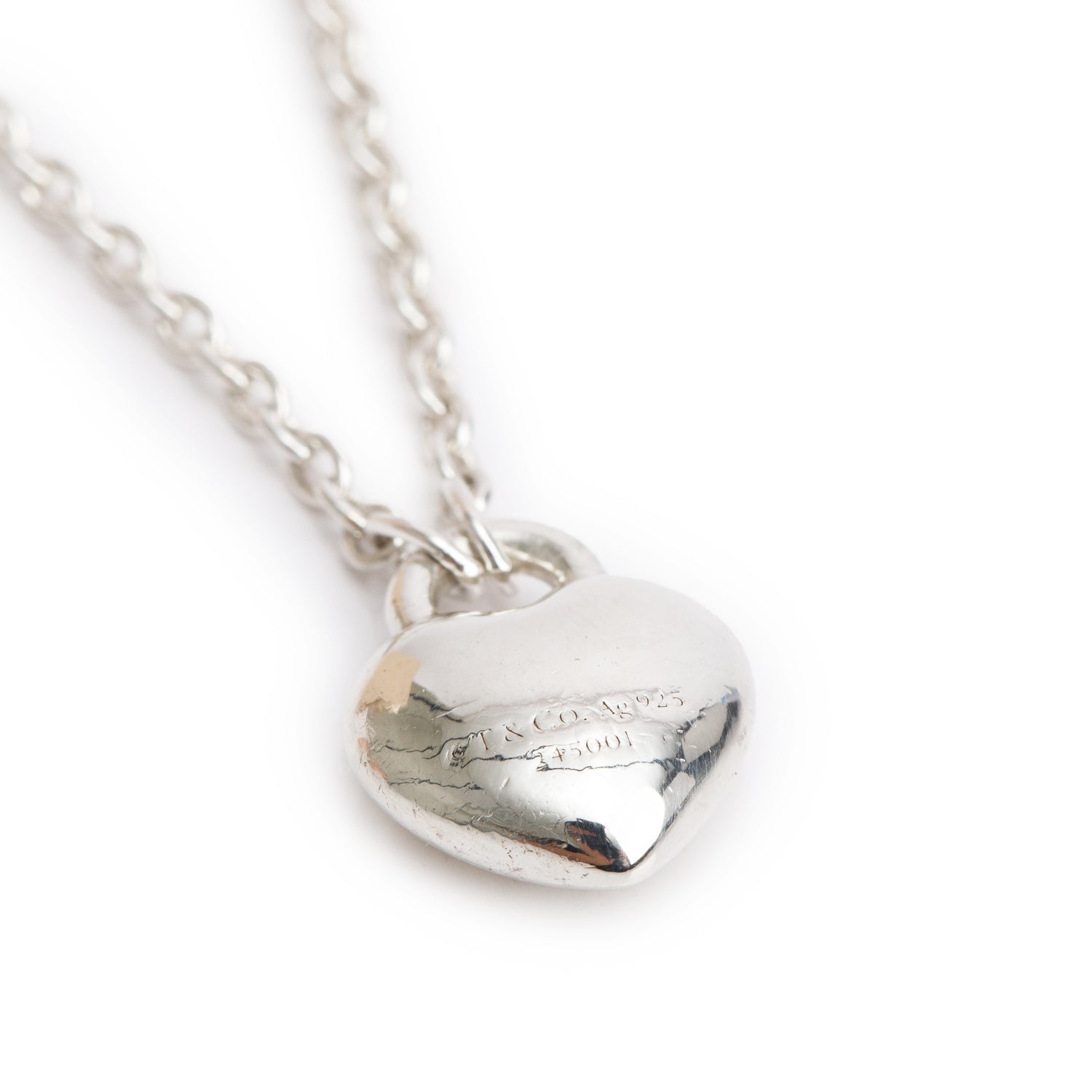Tiffany & Co. Sterling Silver Return to Tiffany Full Heart Bracelet
