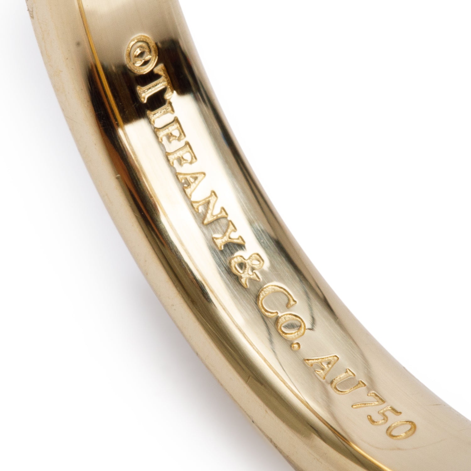 Tiffany & Co. 18k Yellow Gold 'Tiffany & Co.' 3 MM Band Ring, Size 6.75