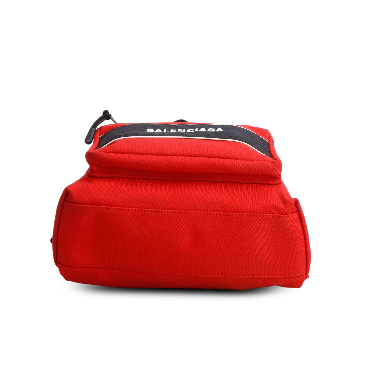 Balenciaga Red Canvas Sport Crossbody Backpack