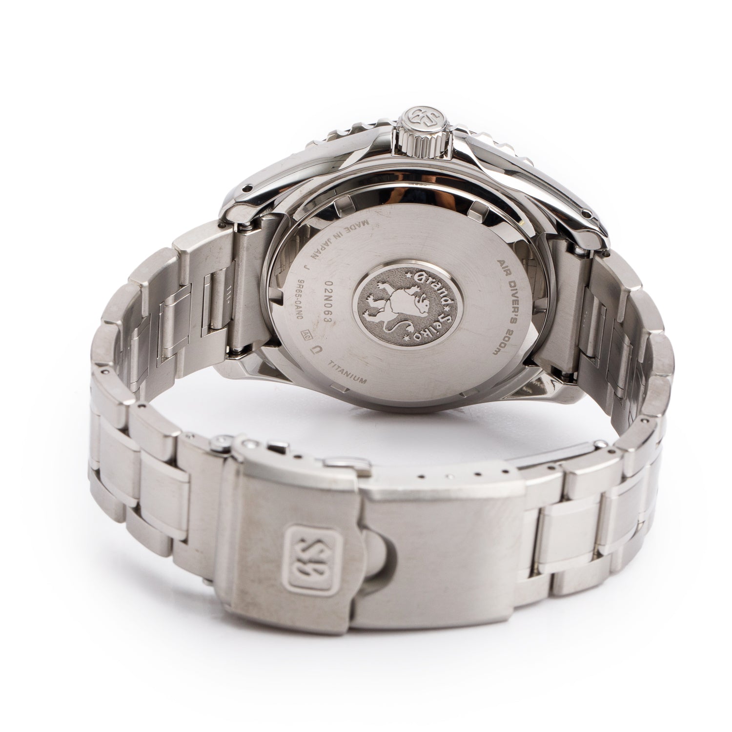 Grand Seiko 2025 Titanium Sport Collection GS 44 mm Spring Drive Automatic Watch Black Dial SBGA231G w/ Box & Papers
