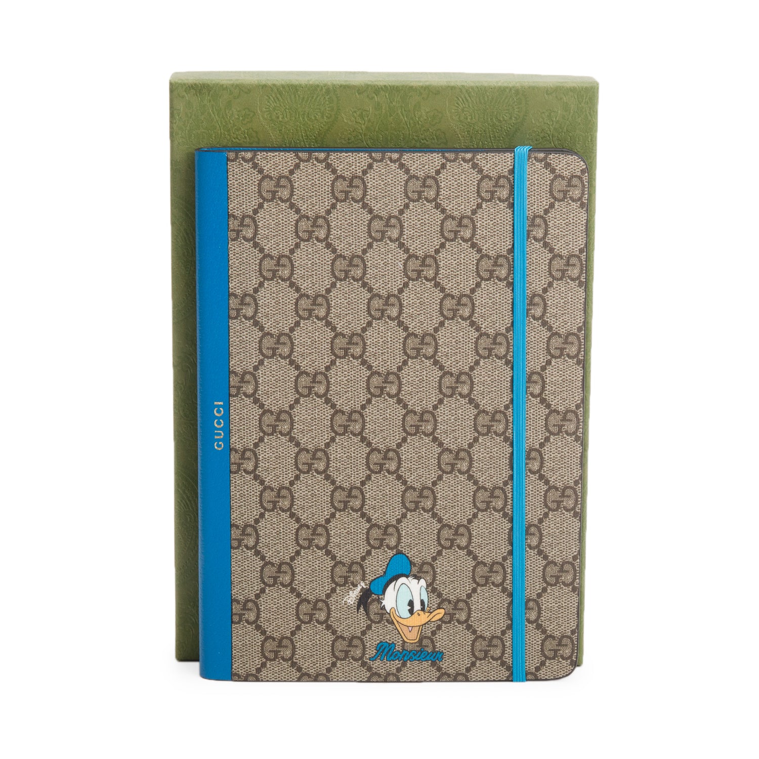 Gucci x Disney Donald Duck GG Supreme Notebook w/ Box
