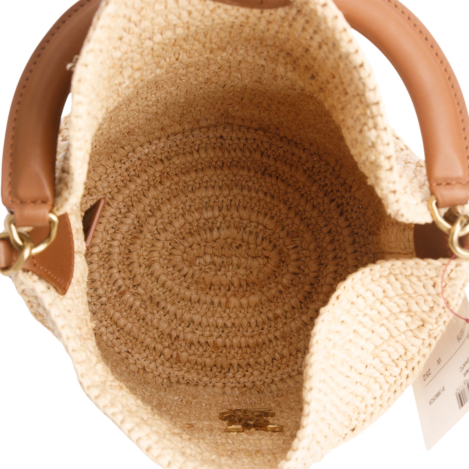 Saint Laurent 2025 Raffia Gaby Bucket Bag w/ Box & Strap