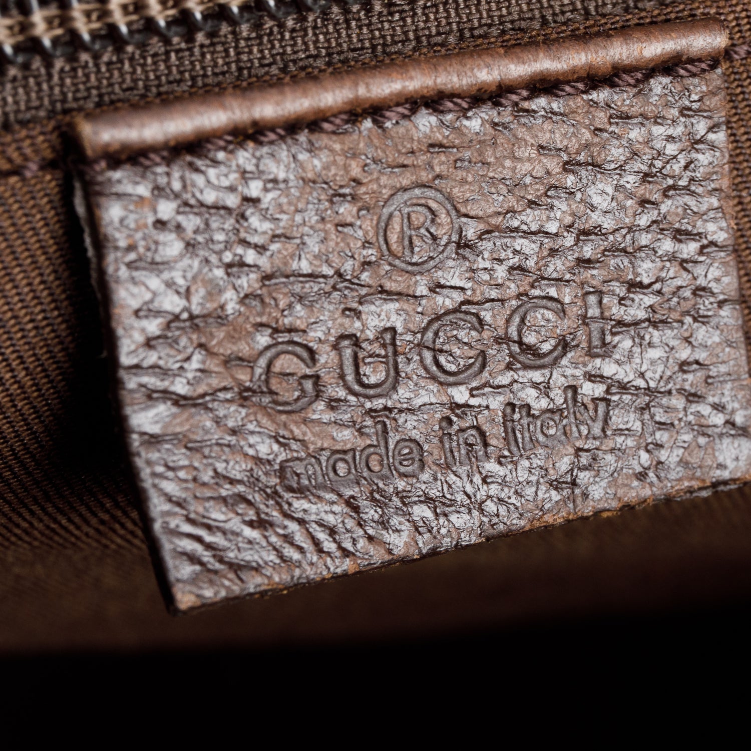 Gucci GG Monogram Medium Web Handle Double Pocket Tote