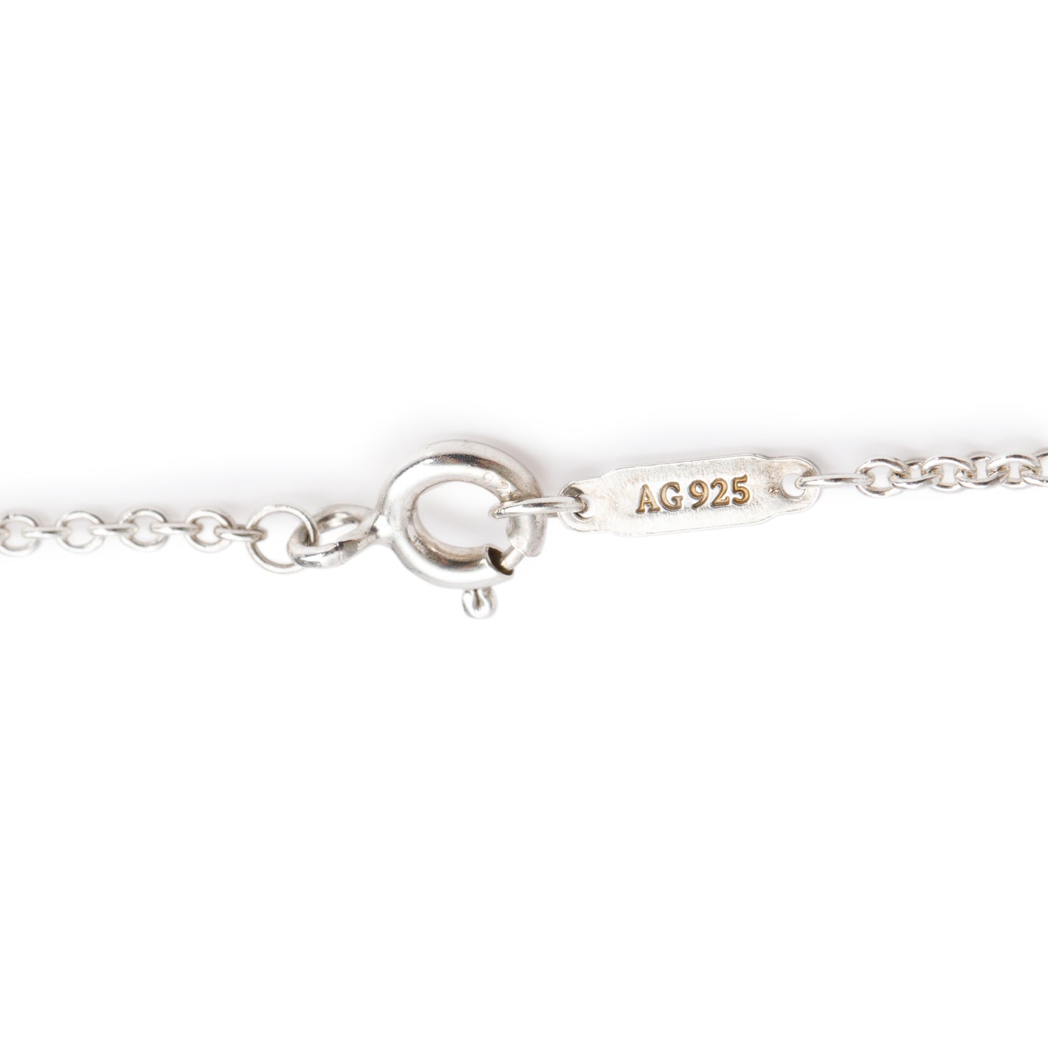 Tiffany & Co. Sterling Silver Eiffel Tower Pendant Necklace