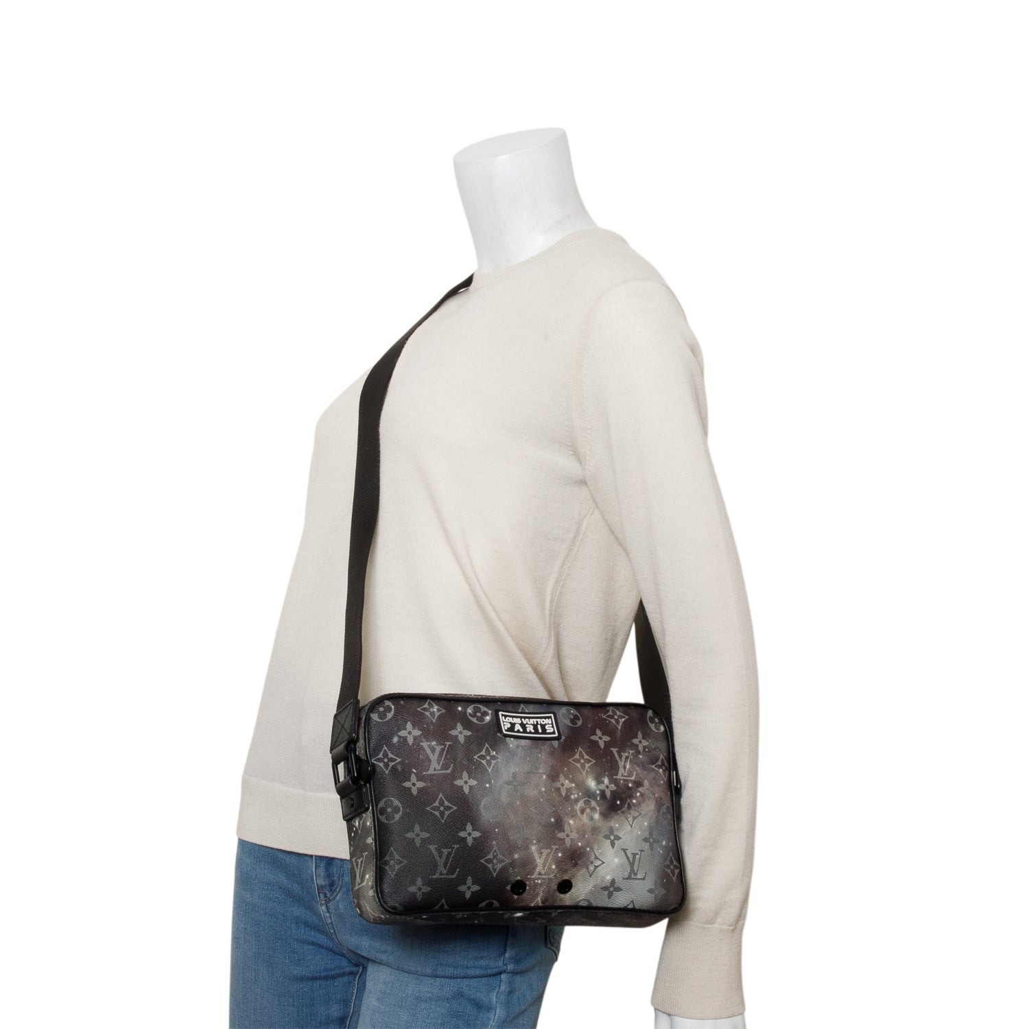 Louis Vuitton Grey Monogram Galaxy Alpha Messenger Bag