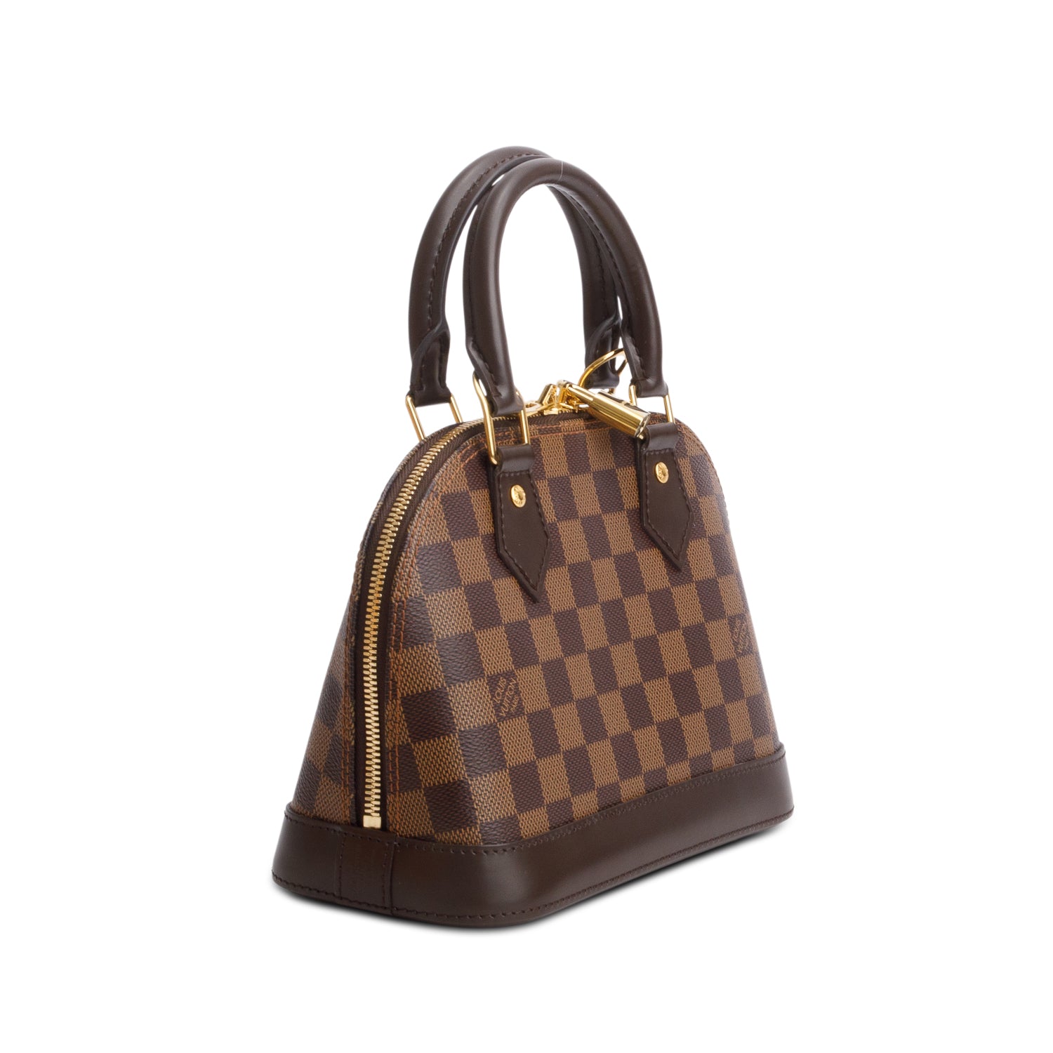 Louis Vuitton Damier Ebene Alma BB w/ Box & Strap