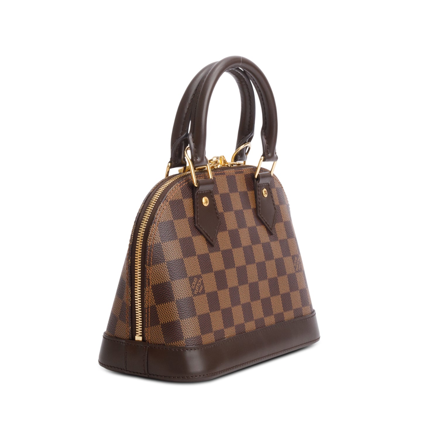 Louis Vuitton Damier Ebene Alma BB w/ Box & Strap