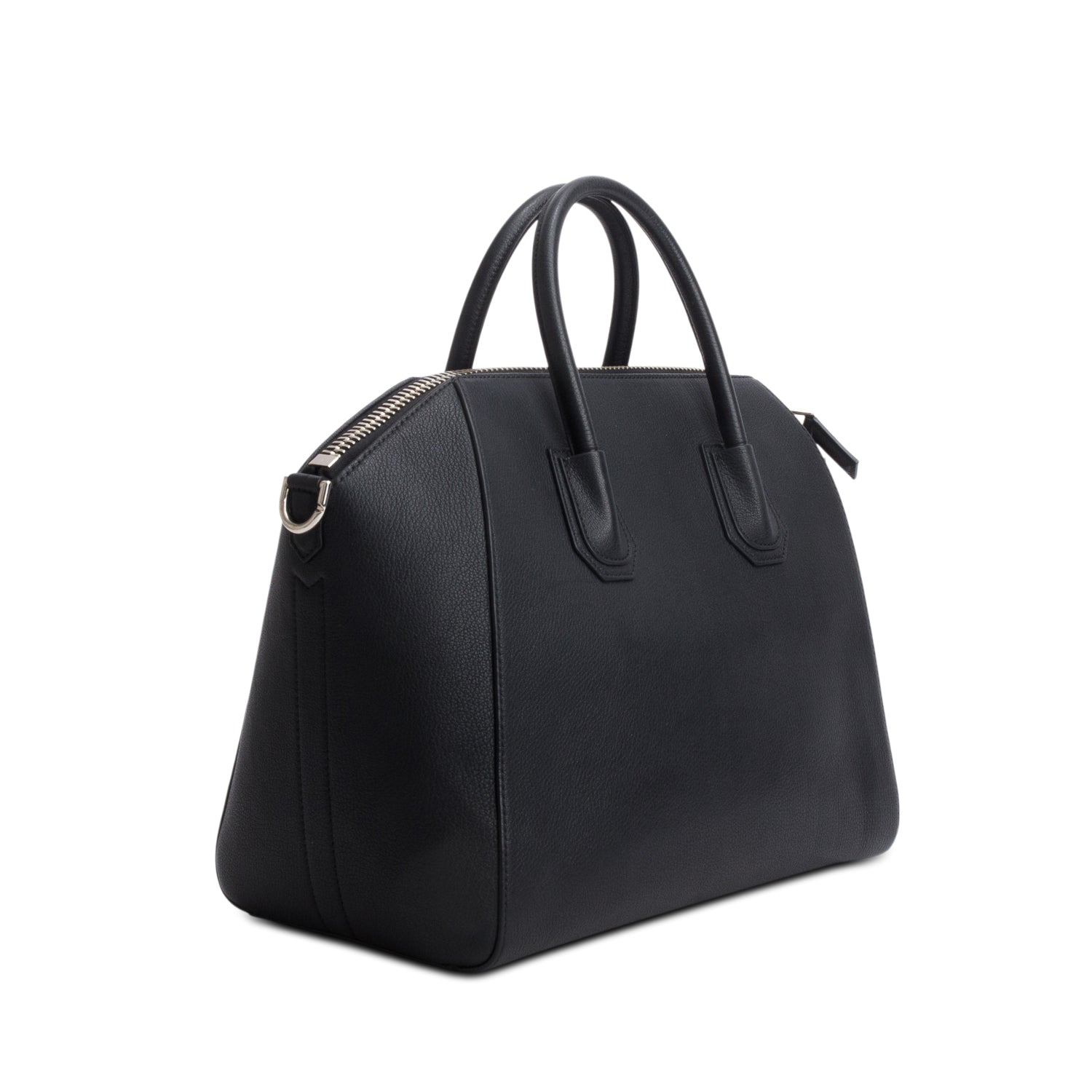 Givenchy Black Calfskin Leather Medium Antigona w/ Strap
