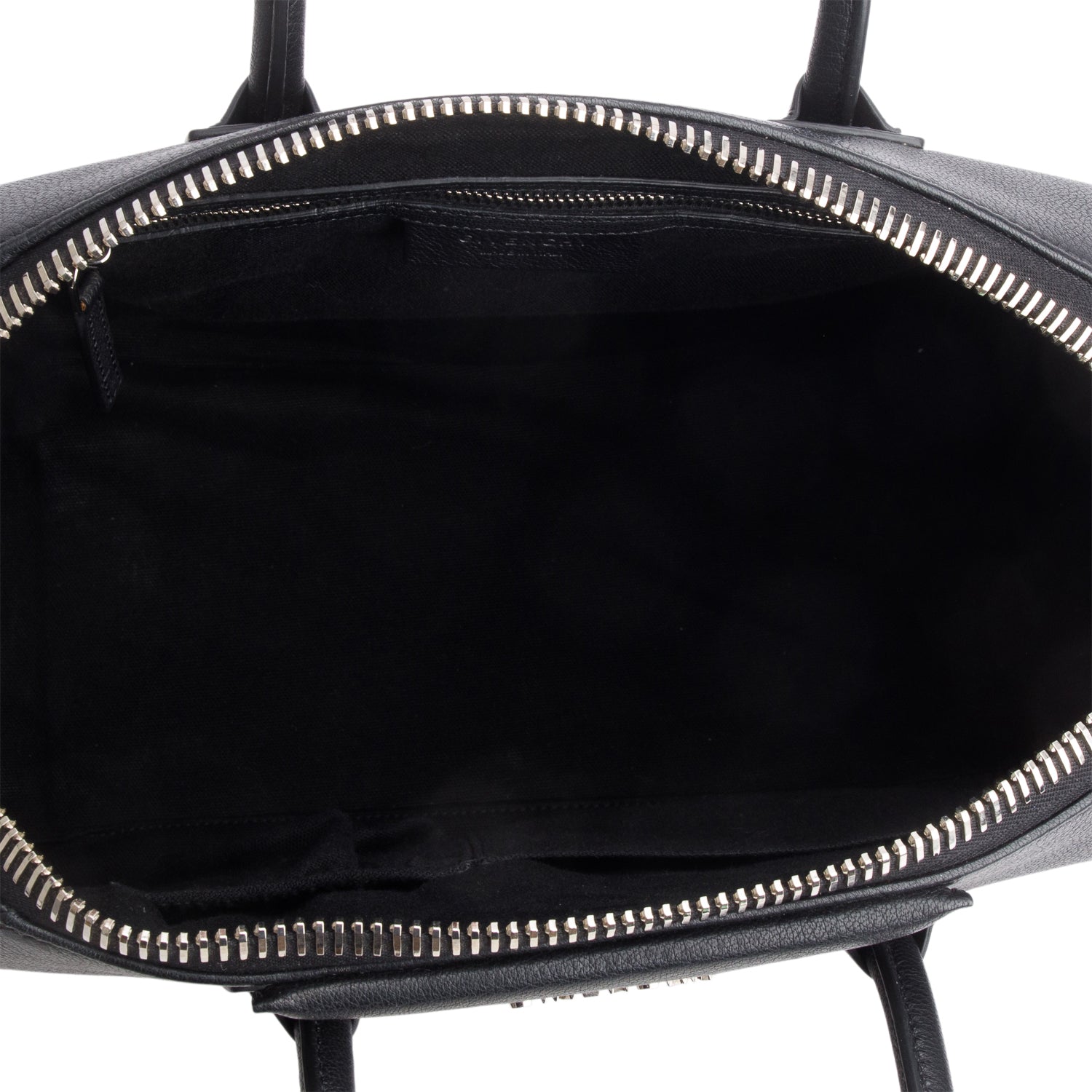 Givenchy Black Calfskin Leather Medium Antigona w/ Strap
