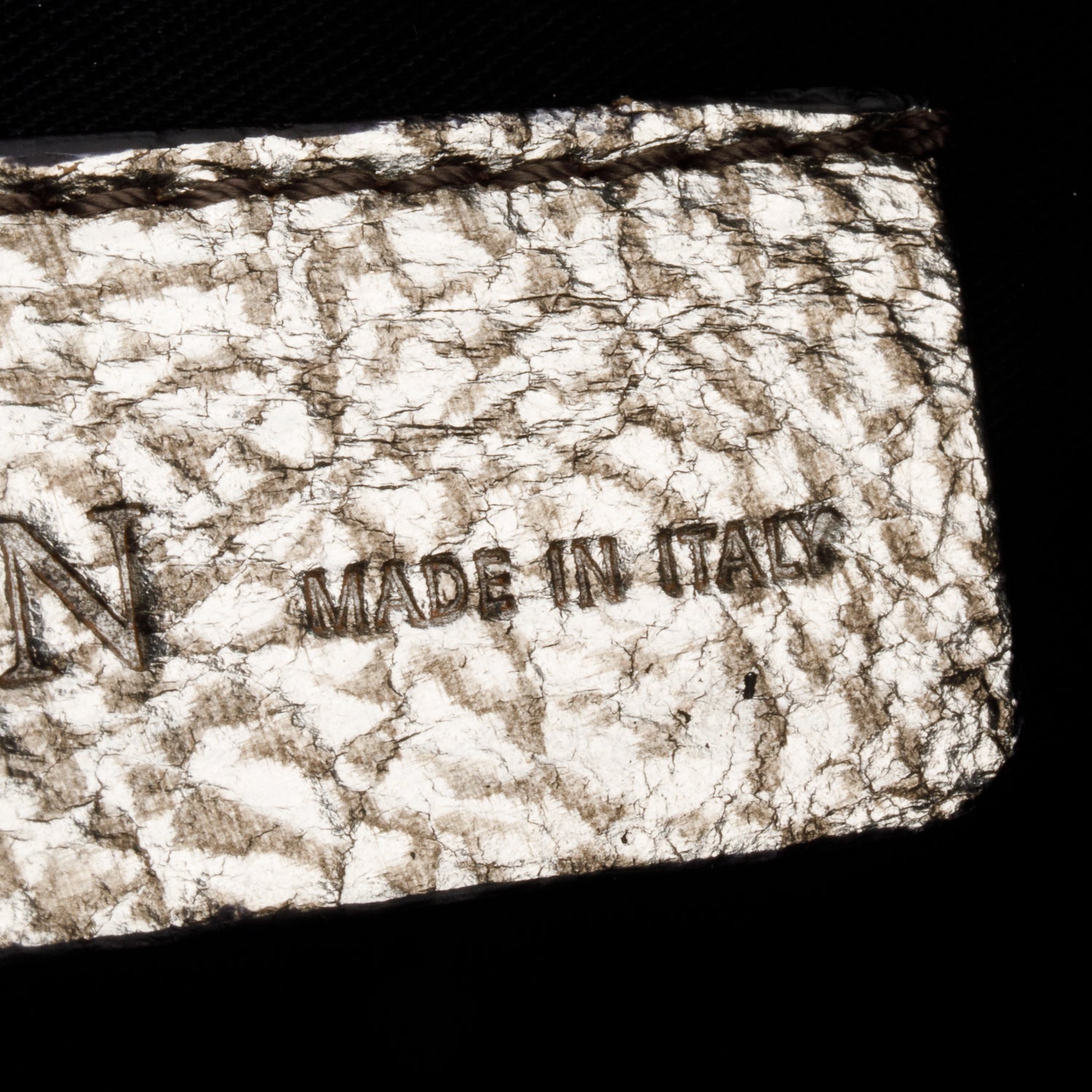 Alexander McQueen Metallic Gold Calfskin De Manta Clutch