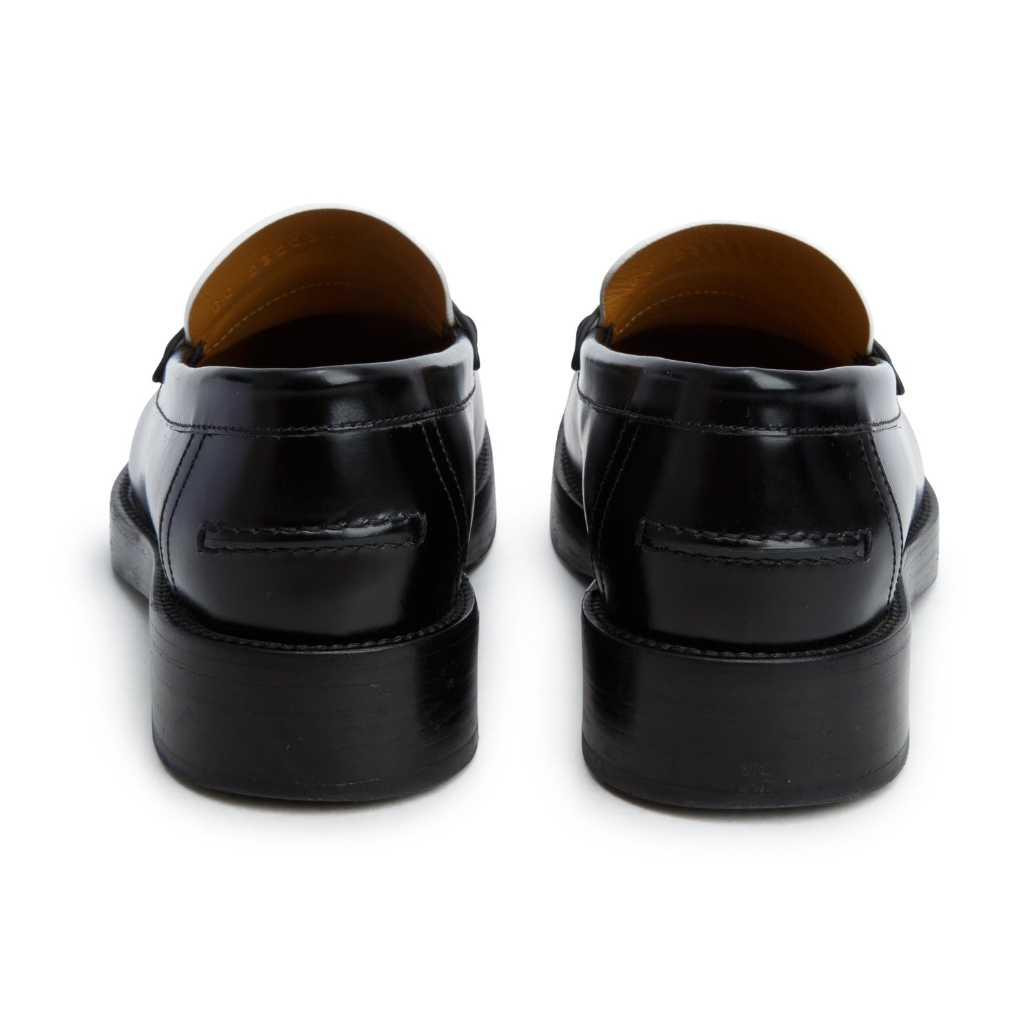 Hermes Noir/Black Calfskin Hour Loafer, Women's Size 38 w/ Box