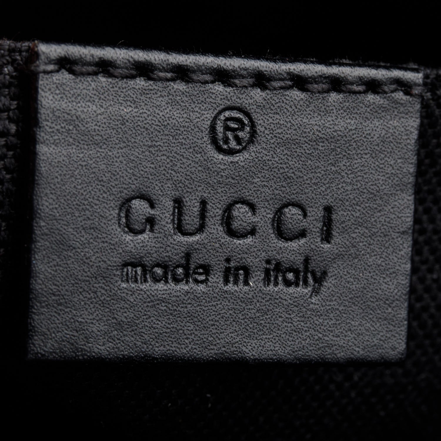 Gucci Black GG Supreme Small Messenger Bag w/ Box