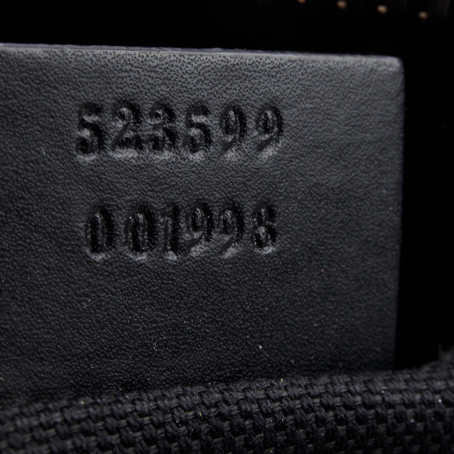 Gucci Black GG Supreme Small Messenger Bag w/ Box