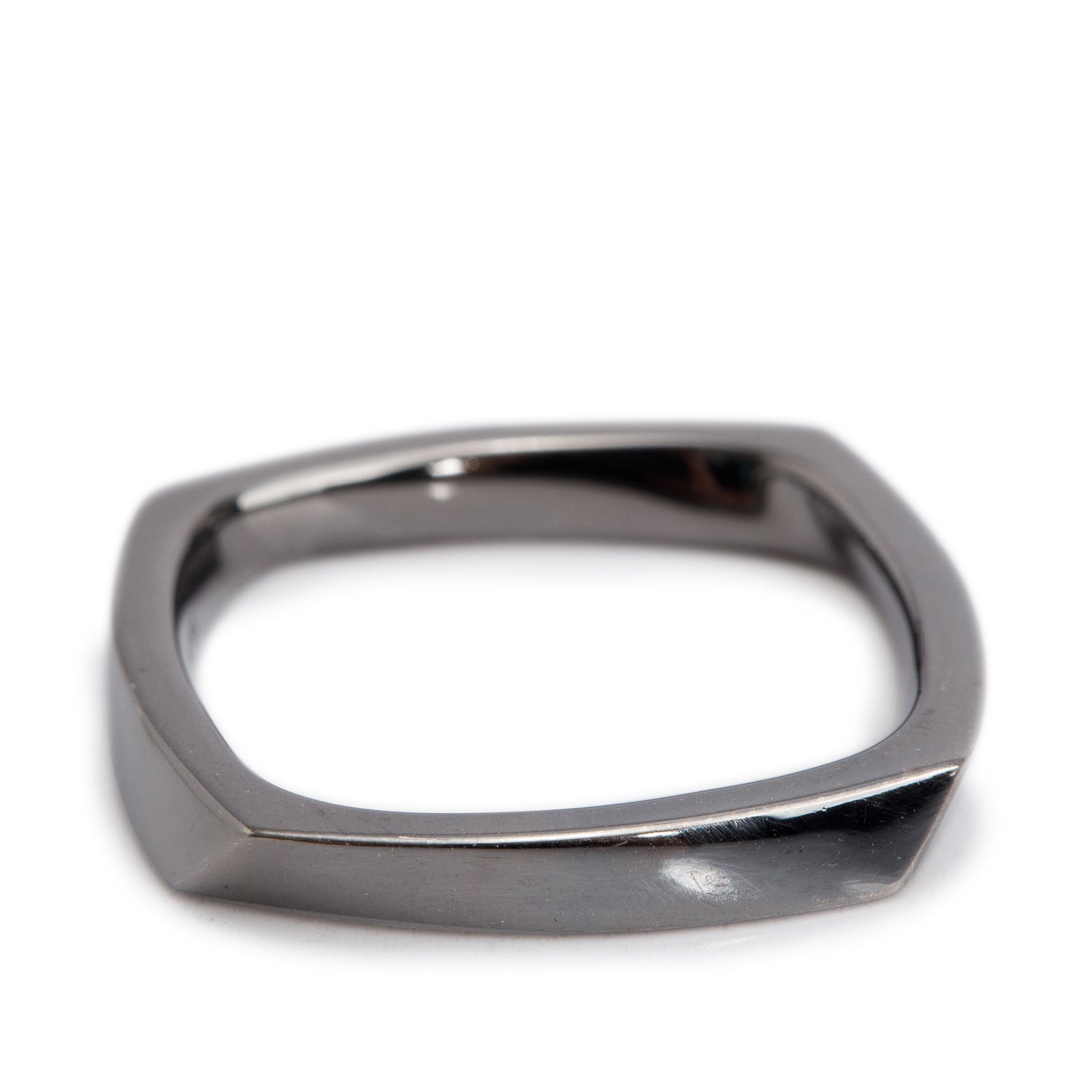 Tiffany & Co. Frank Gehry 18k Black Gold Torque Ring, Size 7
