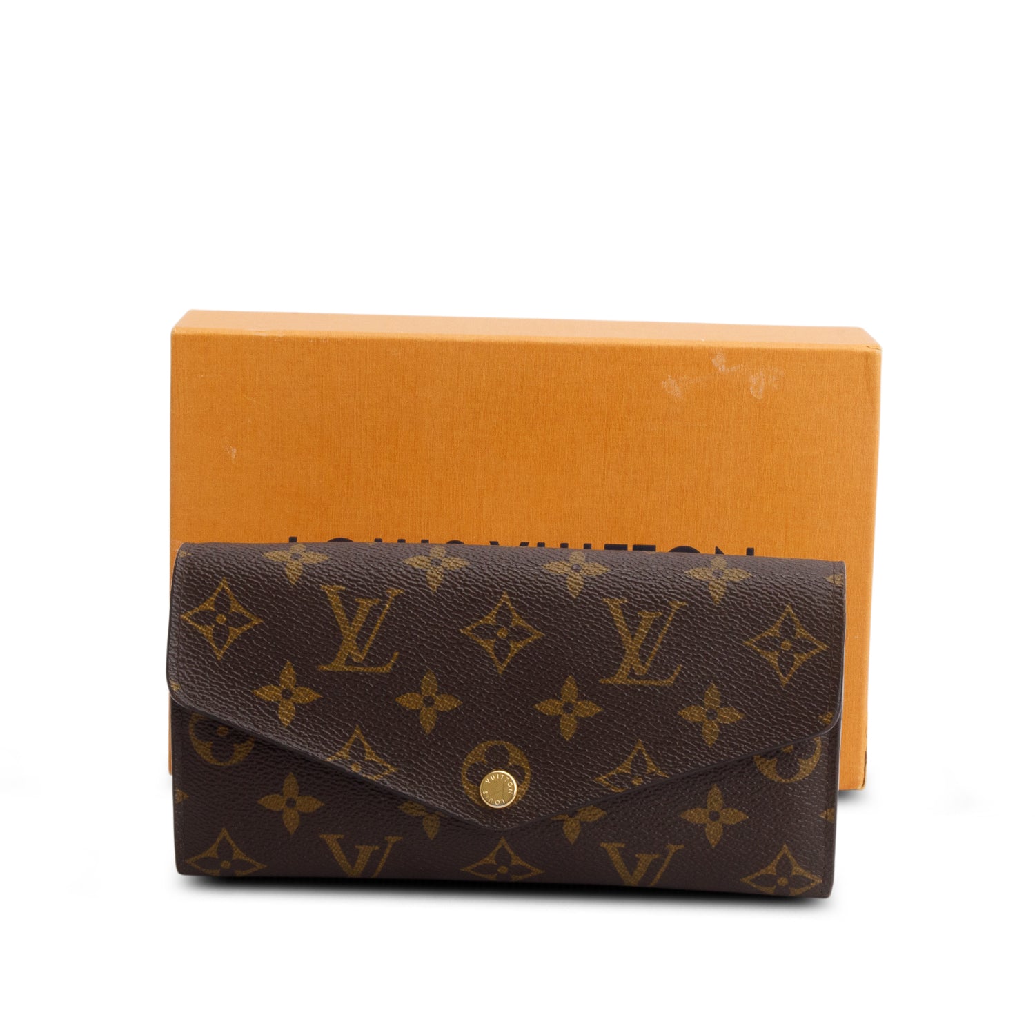 Louis Vuitton Monogram Sarah Wallet w/ Box