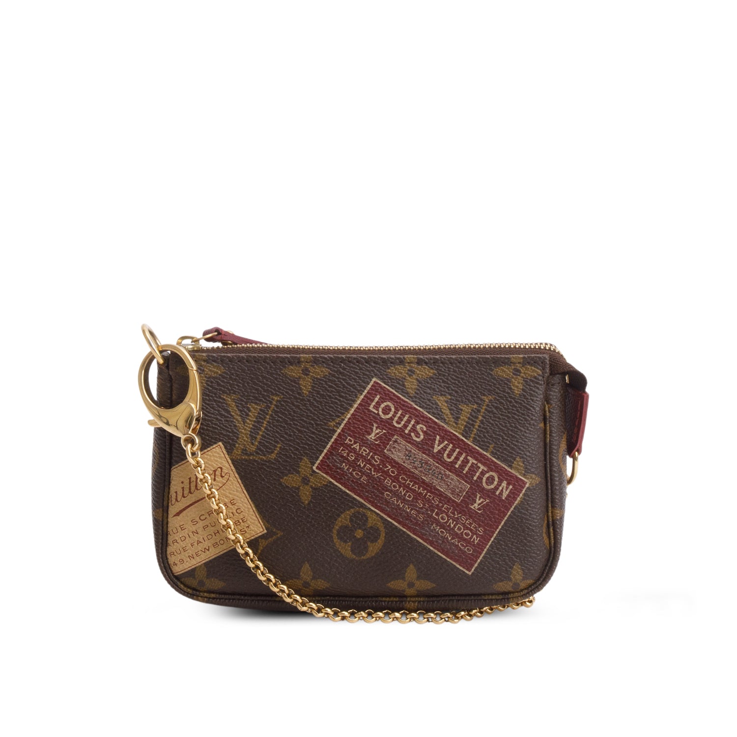Louis Vuitton Monogram Trunks and Bags Mini Pochette