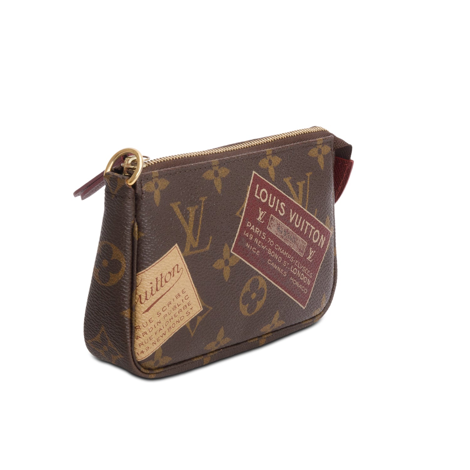 Louis Vuitton Monogram Trunks and Bags Mini Pochette
