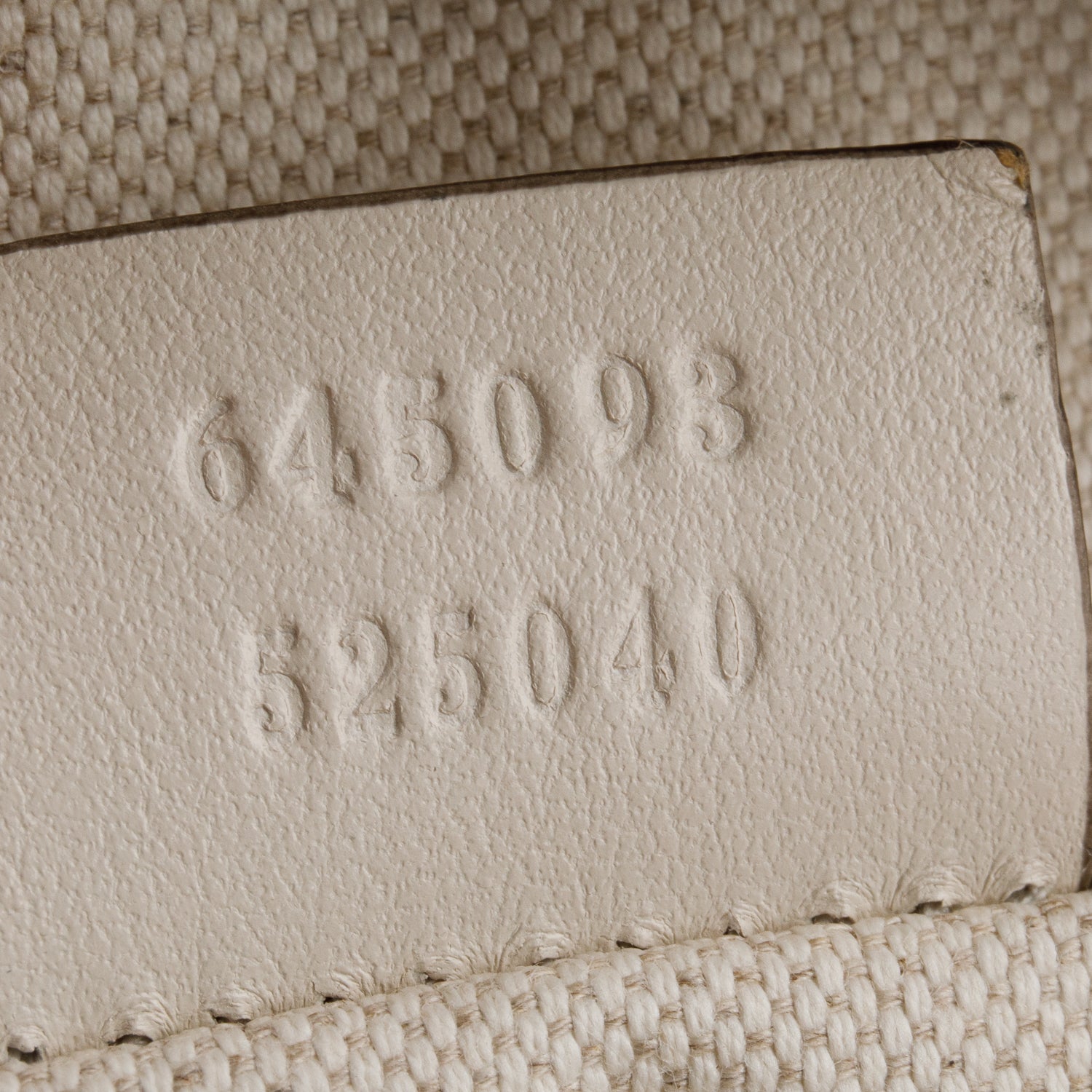 Gucci White Calfskin GG Tennis Embossed Belt Bag w/ Box