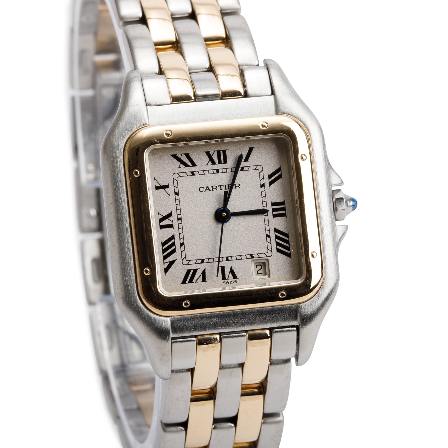 Cartier Stainless Steel & 18k Yellow Gold Panthere de Cartier Watch, Small Model 112000R