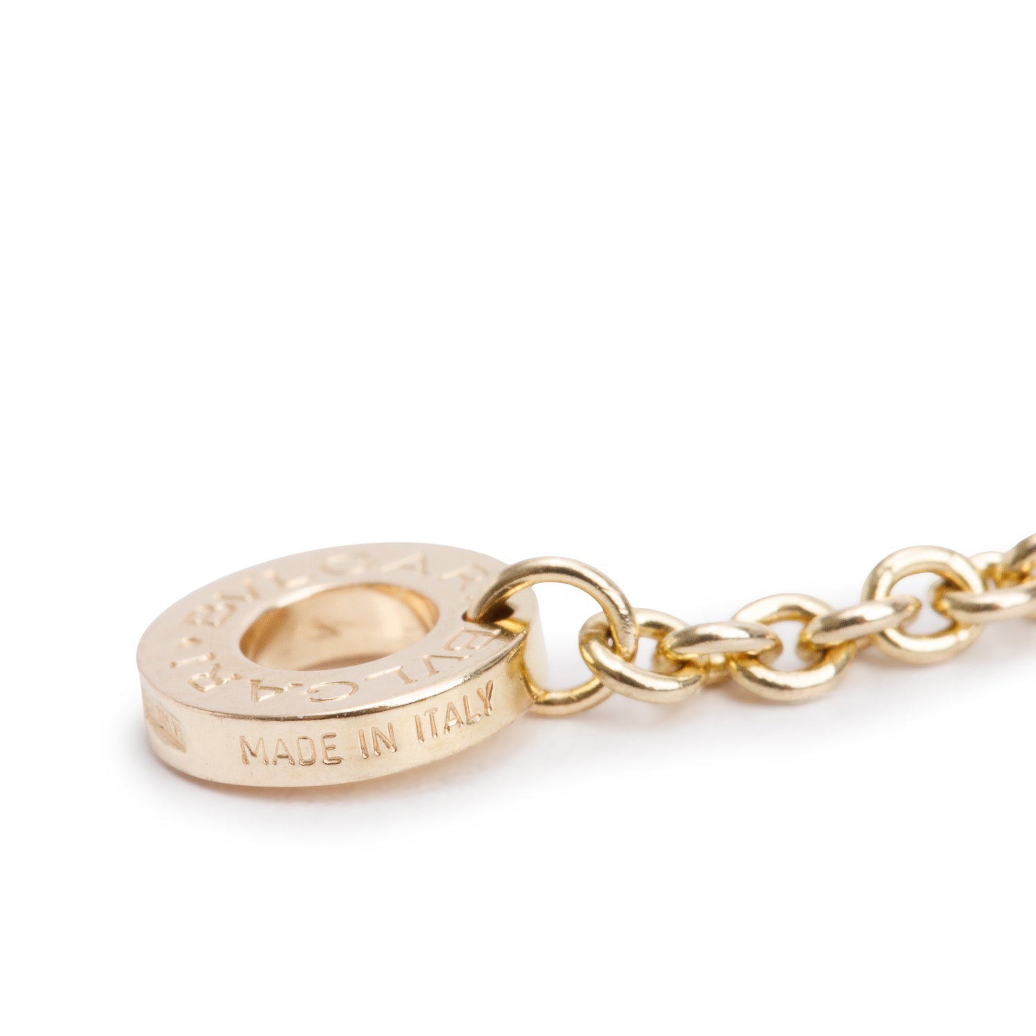 BVLGARI 18k Rose Gold B.Zero1 Pendant Necklace