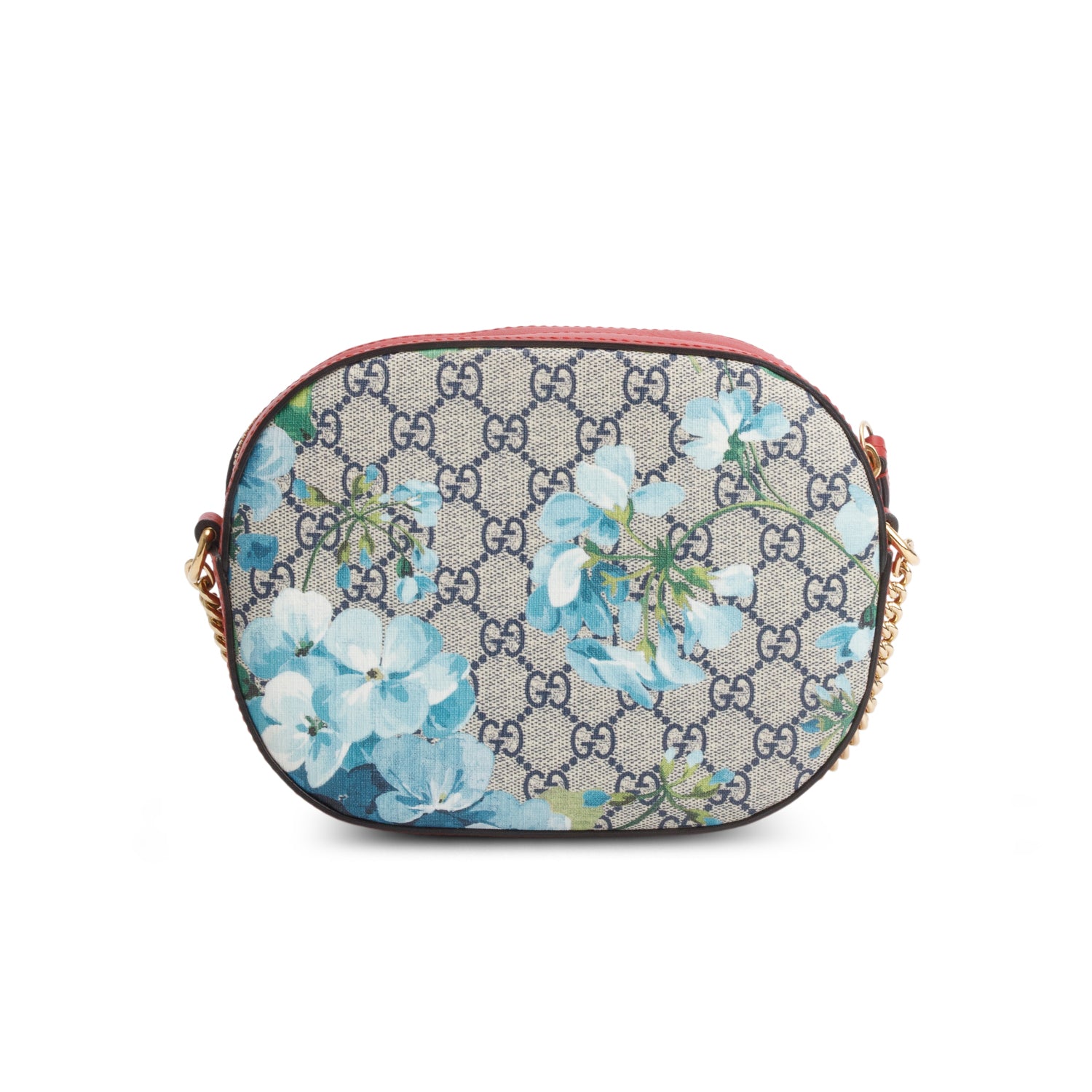 Gucci Multicolor GG Supreme Monogram Blooms Mini Chain Shoulder Bag