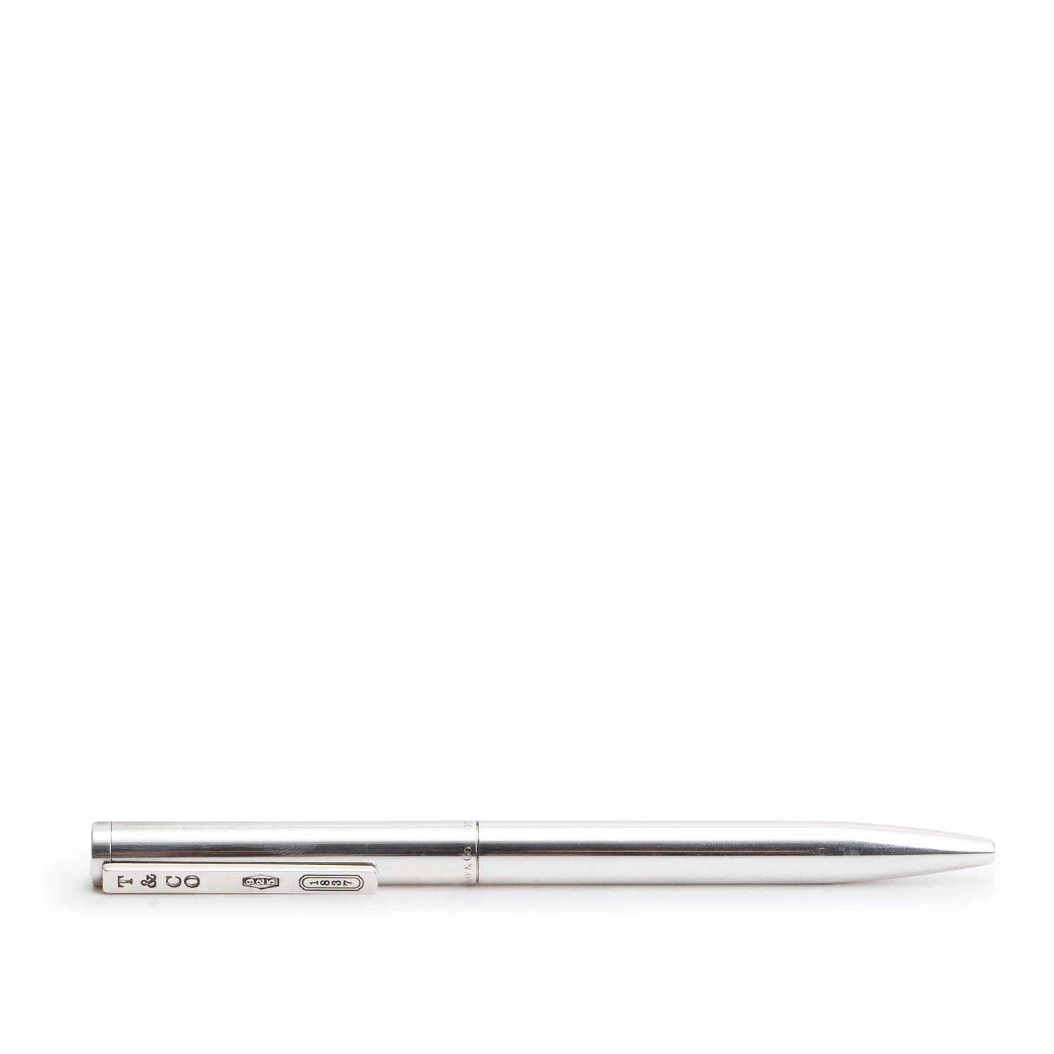Tiffany & Co. Sterling Silver 1837 Ballpoint Pen