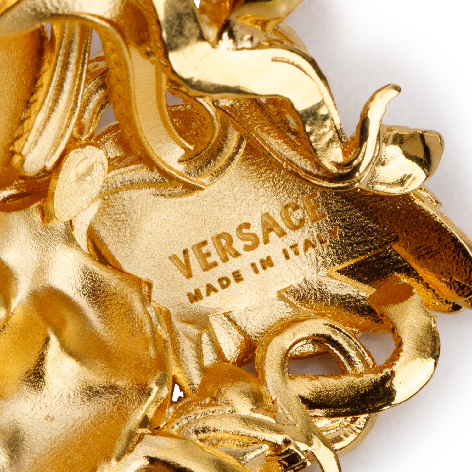 Versace Gold Plated La Medusa Pendant Necklace