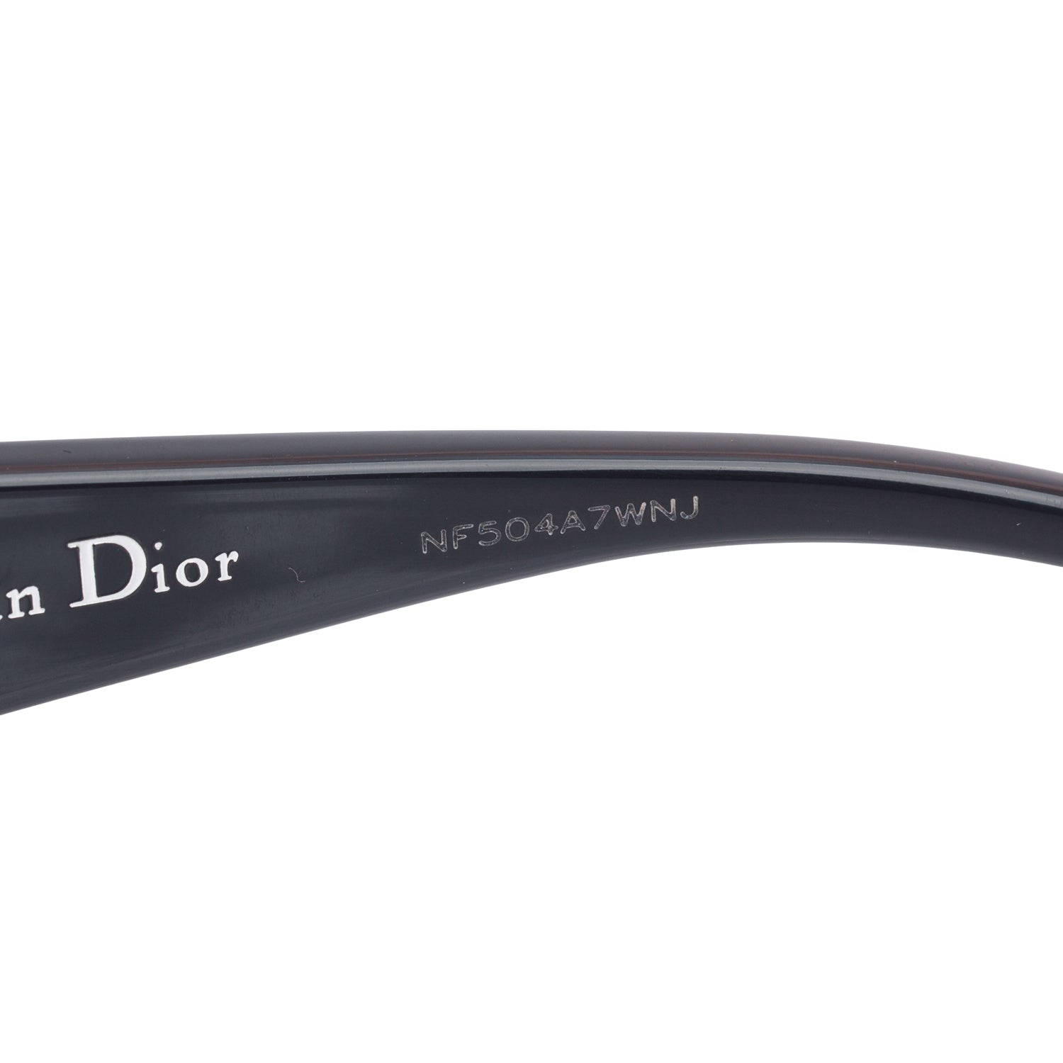 Christian Dior Precieuse Brown Square Oversized Sunglasses w/ Case