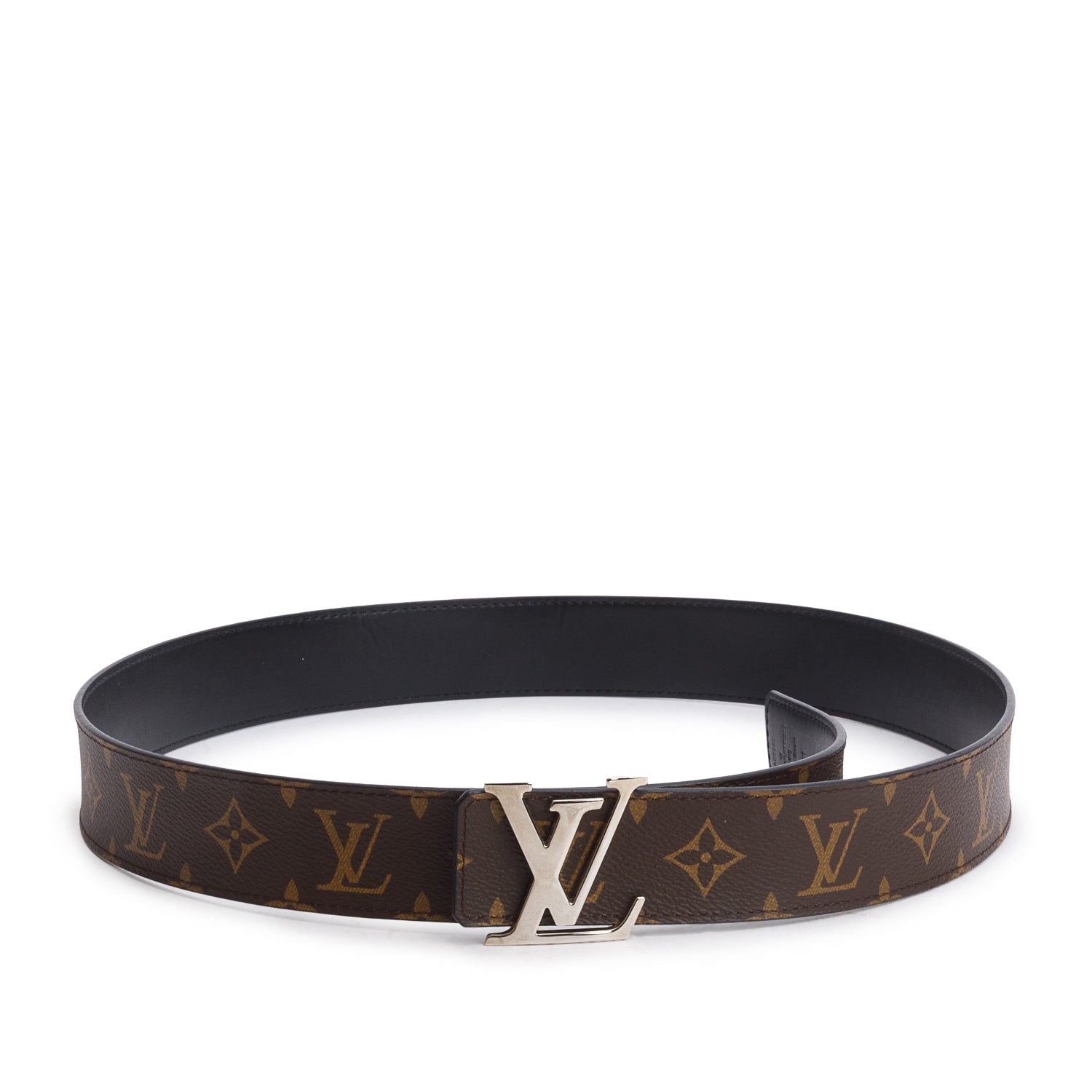 Louis Vuitton 2020 Monogram Canvas LV Initiales 40 MM Reversible Belt, Size 100 40 w/ Box