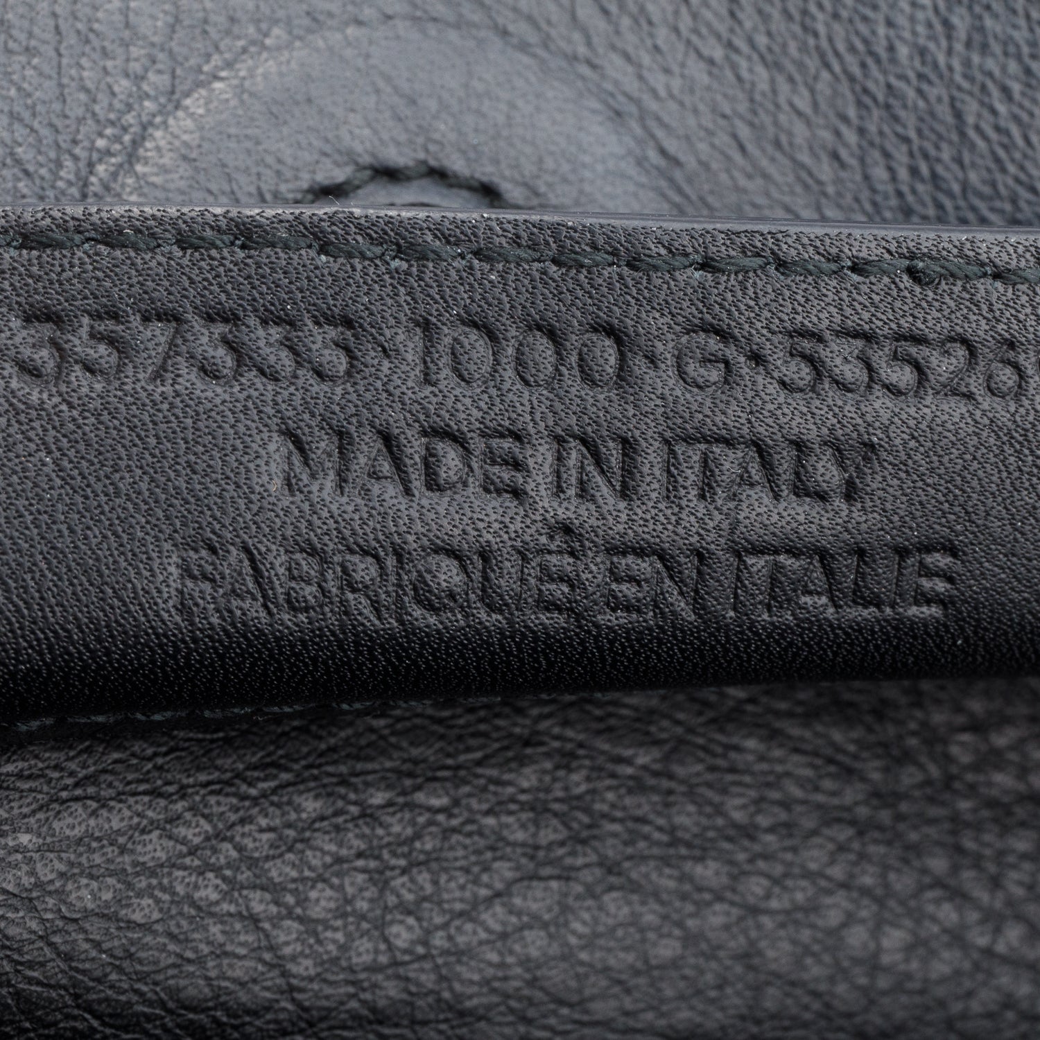 Balenciaga Black Calfskin Papier Mini A4 w/ Strap