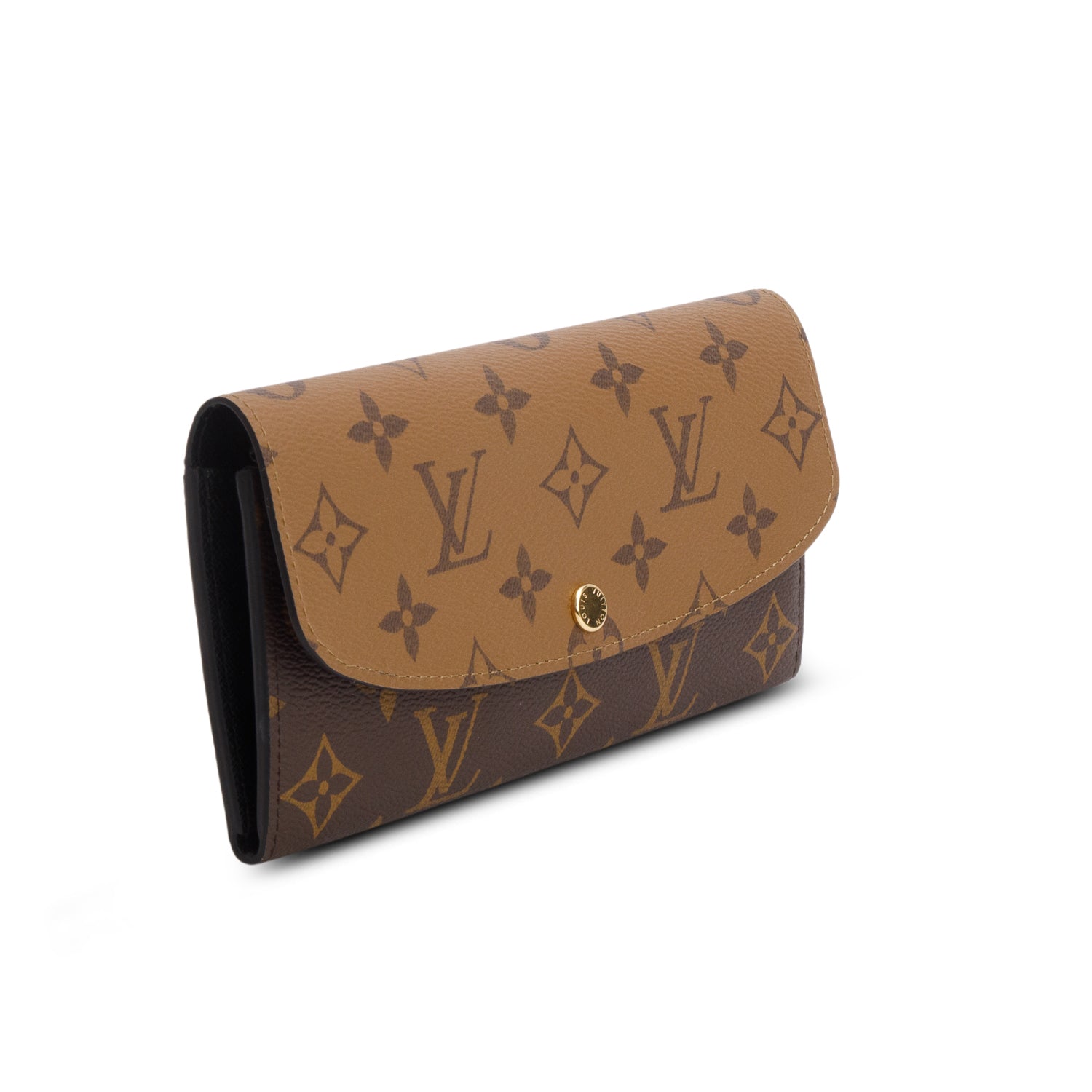 Louis Vuitton Reverse Monogram Emilie Wallet w/ Box