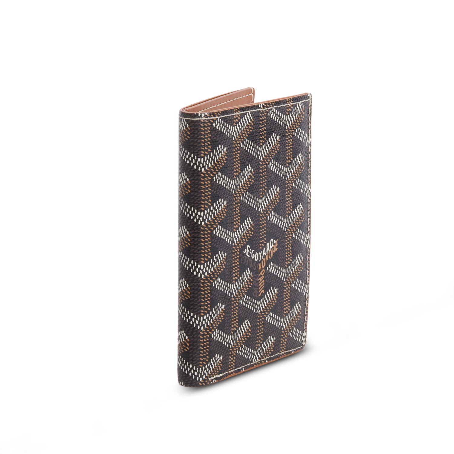 Goyard 2024 Brown Goyardine Saint Pierre Card Holder